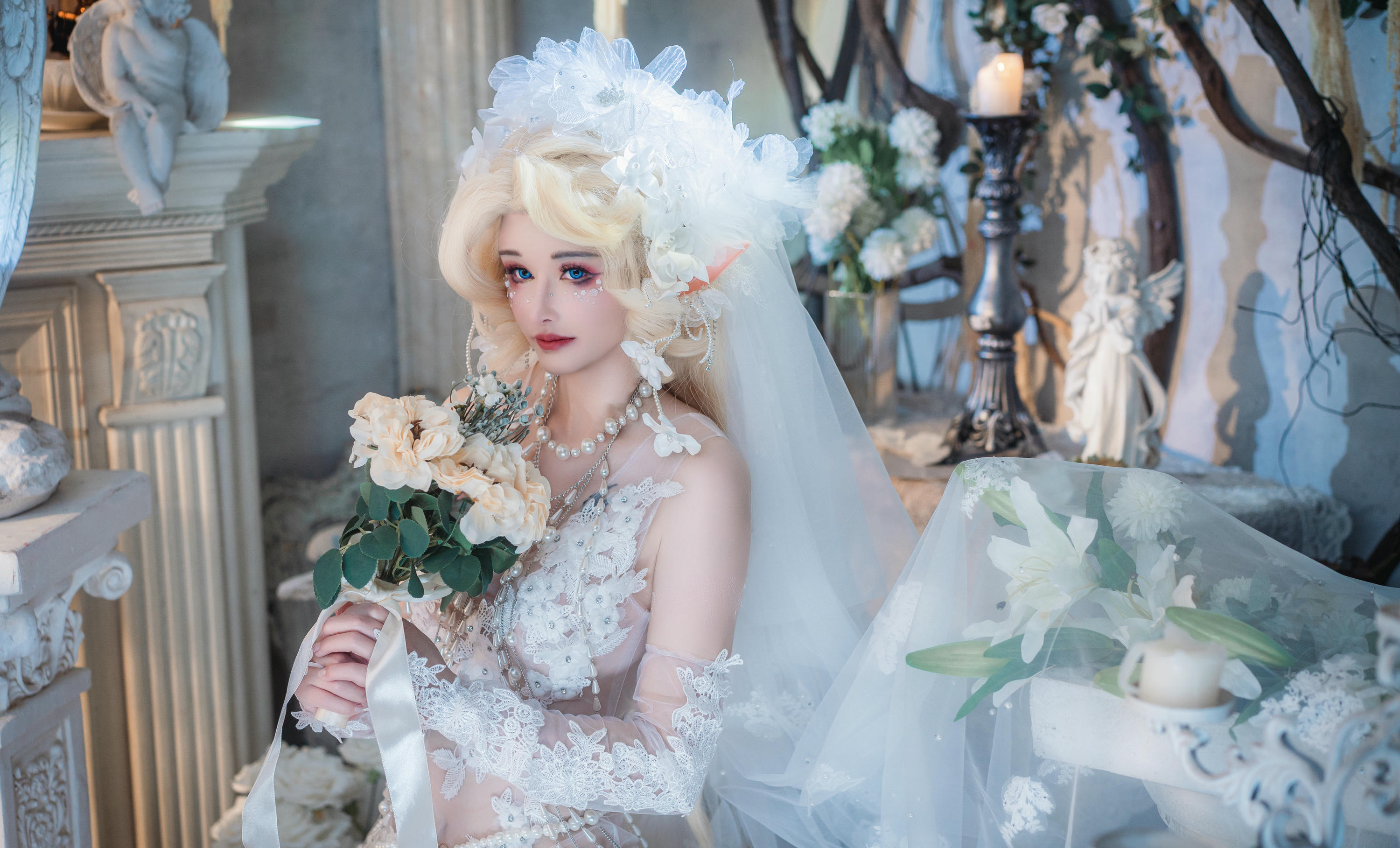 鹿八岁 NO.059 妖精の花嫁 [70P-553MB]_第2集