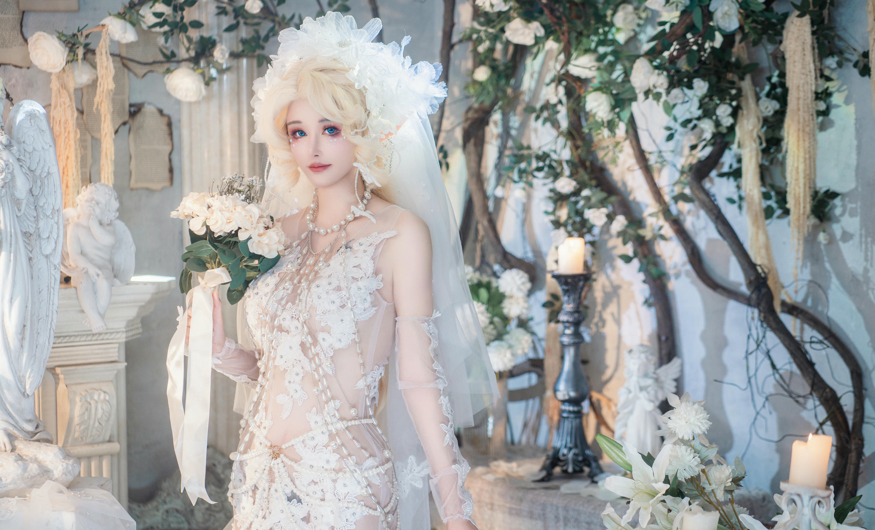 鹿八岁 NO.059 妖精の花嫁 [70P-553MB]_第1集