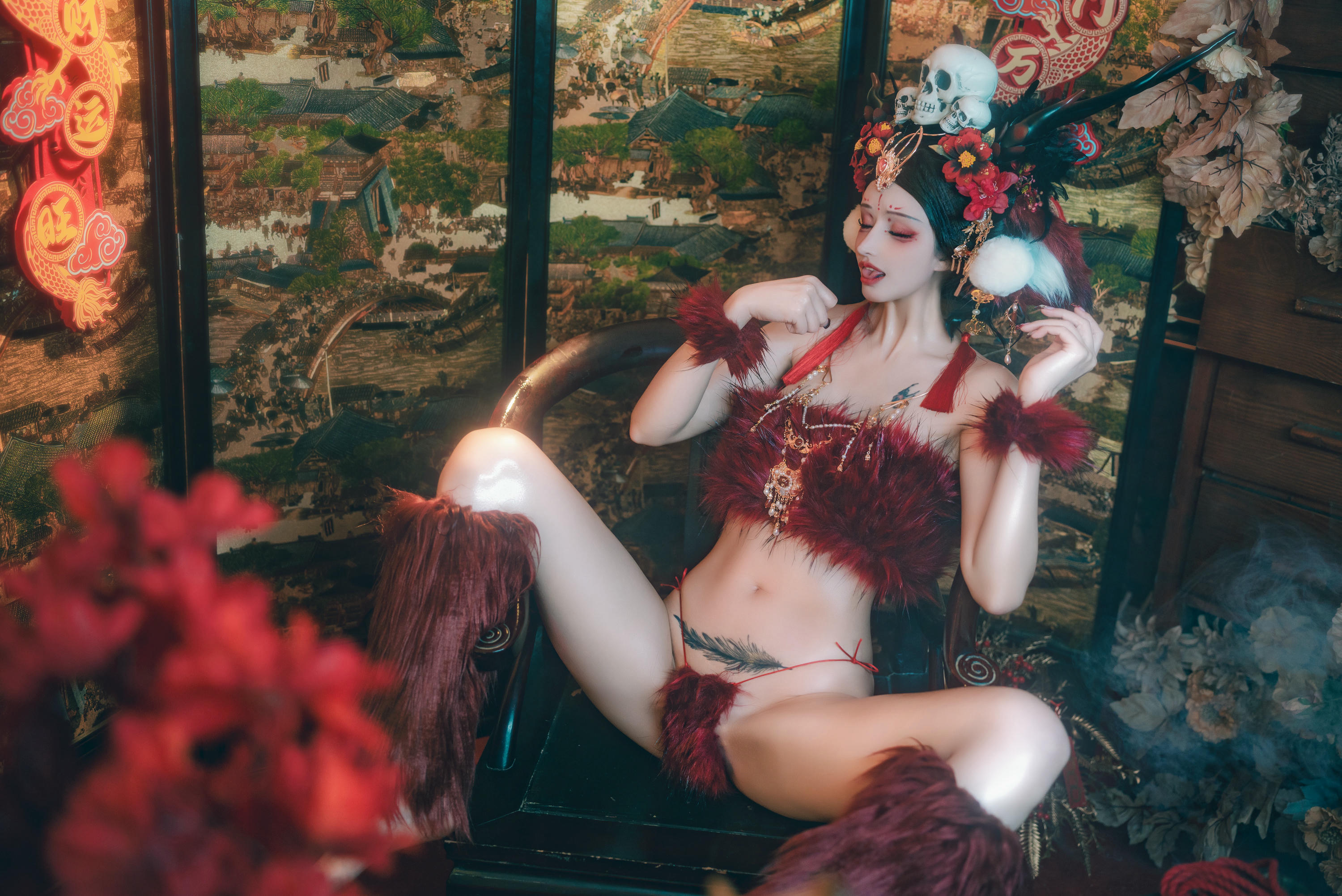 鹿八岁 NO.061 闯进我家的凶凶年兽[120P-788.5M]_第1集