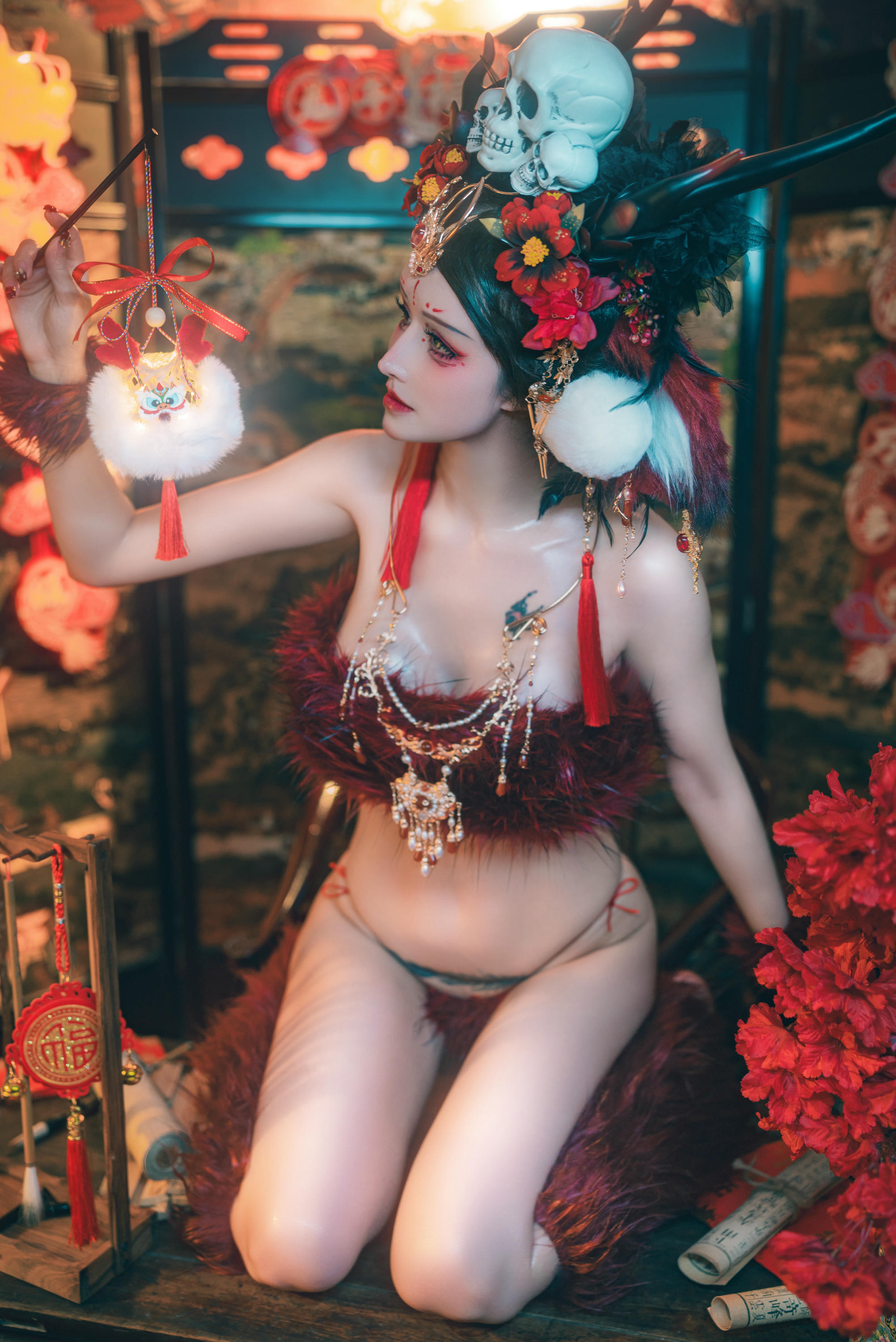 鹿八岁 NO.061 闯进我家的凶凶年兽[120P-788.5M]_第3集