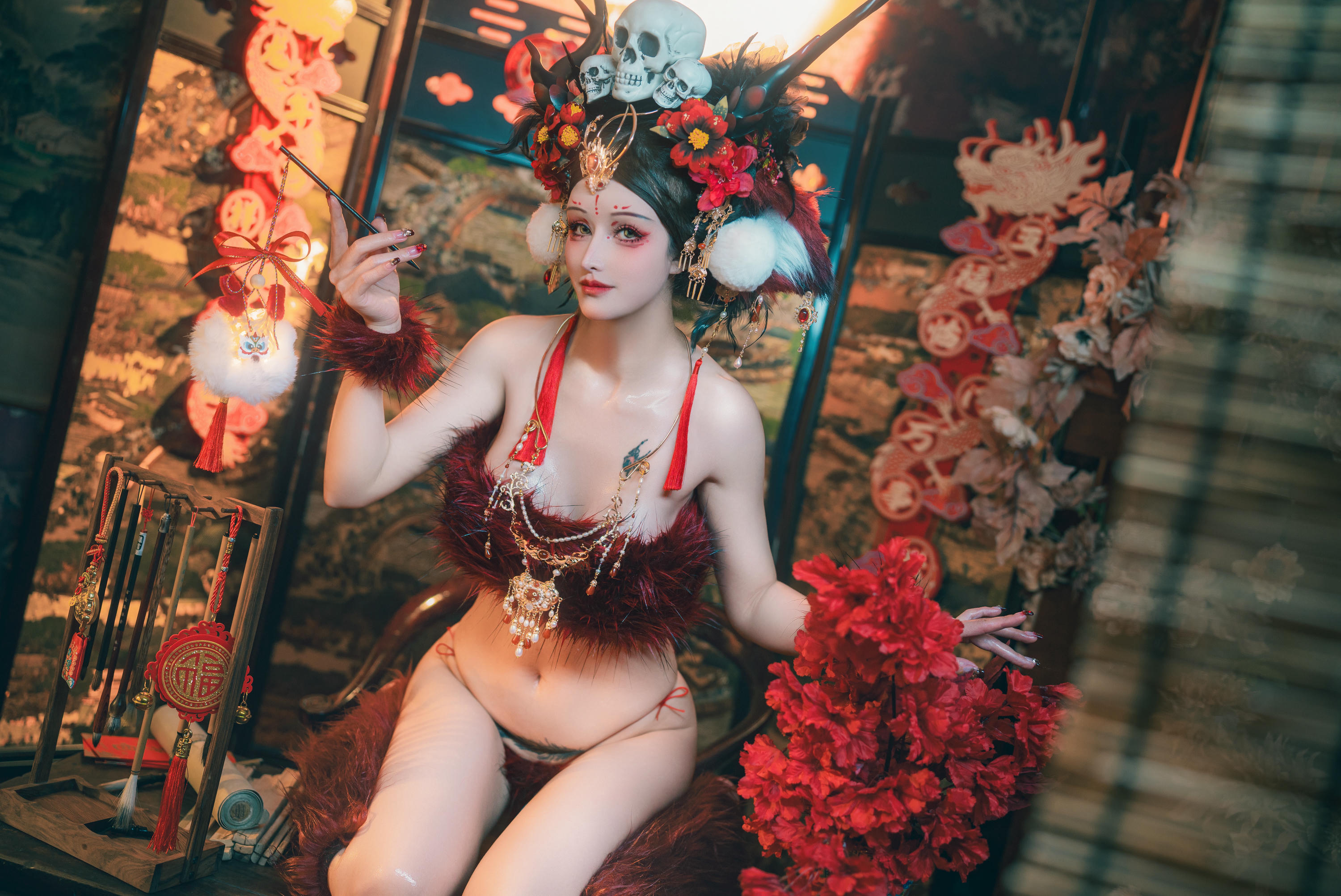 鹿八岁 NO.061 闯进我家的凶凶年兽[120P-788.5M]_第3集