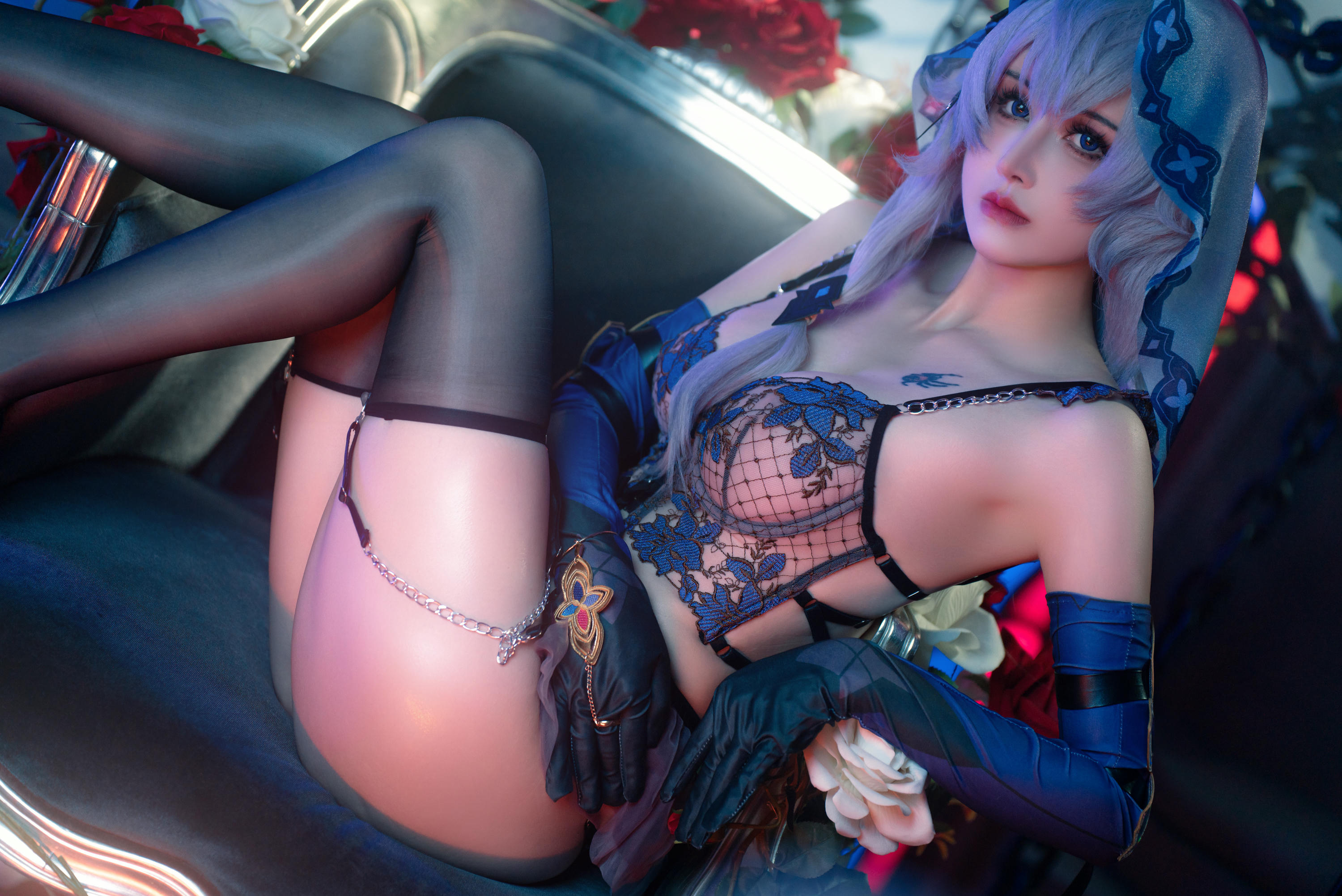 鹿八岁 NO.063 星穹铁道.黑天鹅 [70P-786MB]_第2集