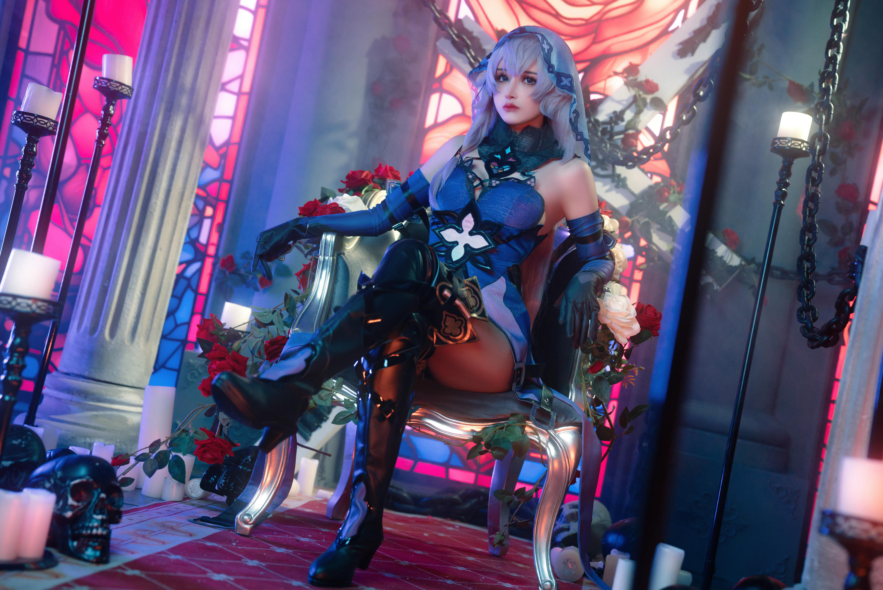 鹿八岁 NO.063 星穹铁道.黑天鹅 [70P-786MB]_第1集