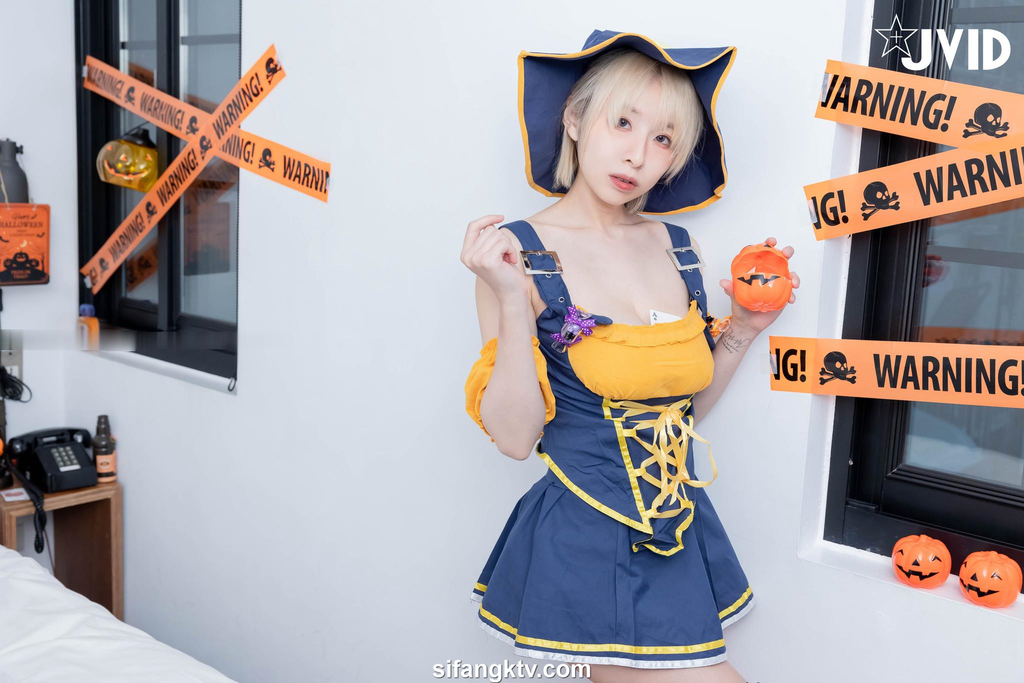 黎菲儿 NO.040 婕咪 黎菲兒 密室万圣节 [160P1V-1.23GB]_第1集