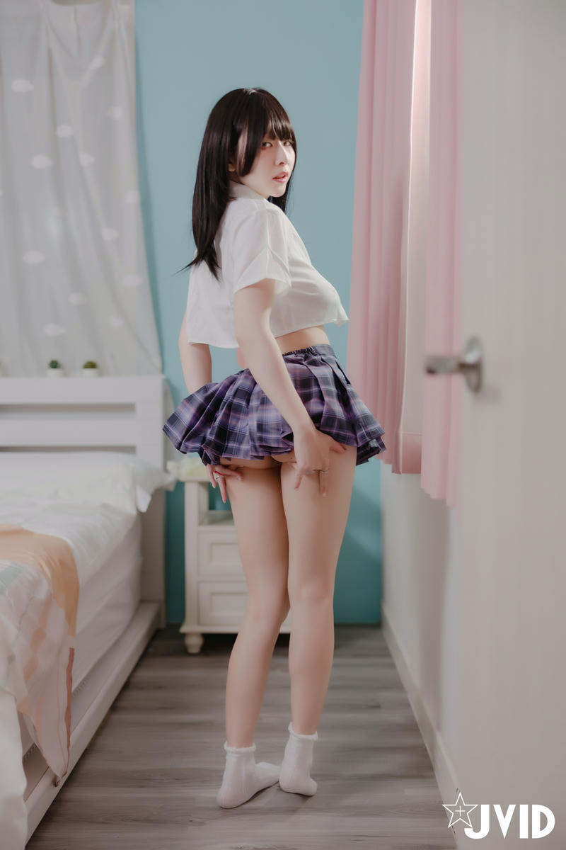 黎菲儿 NO.042 School girl Super crazy [73P1V 1.18G]_第1集