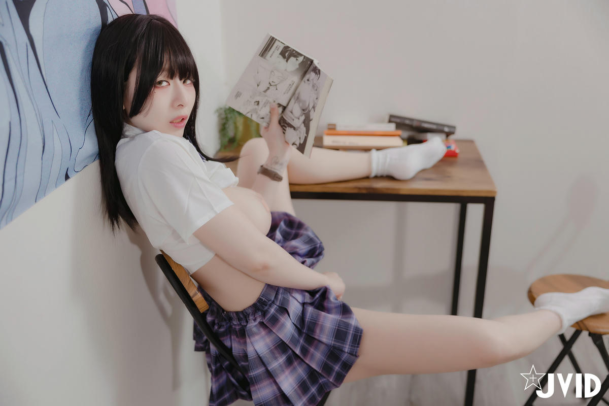 黎菲儿 NO.042 School girl Super crazy [73P1V 1.18G]_第3集