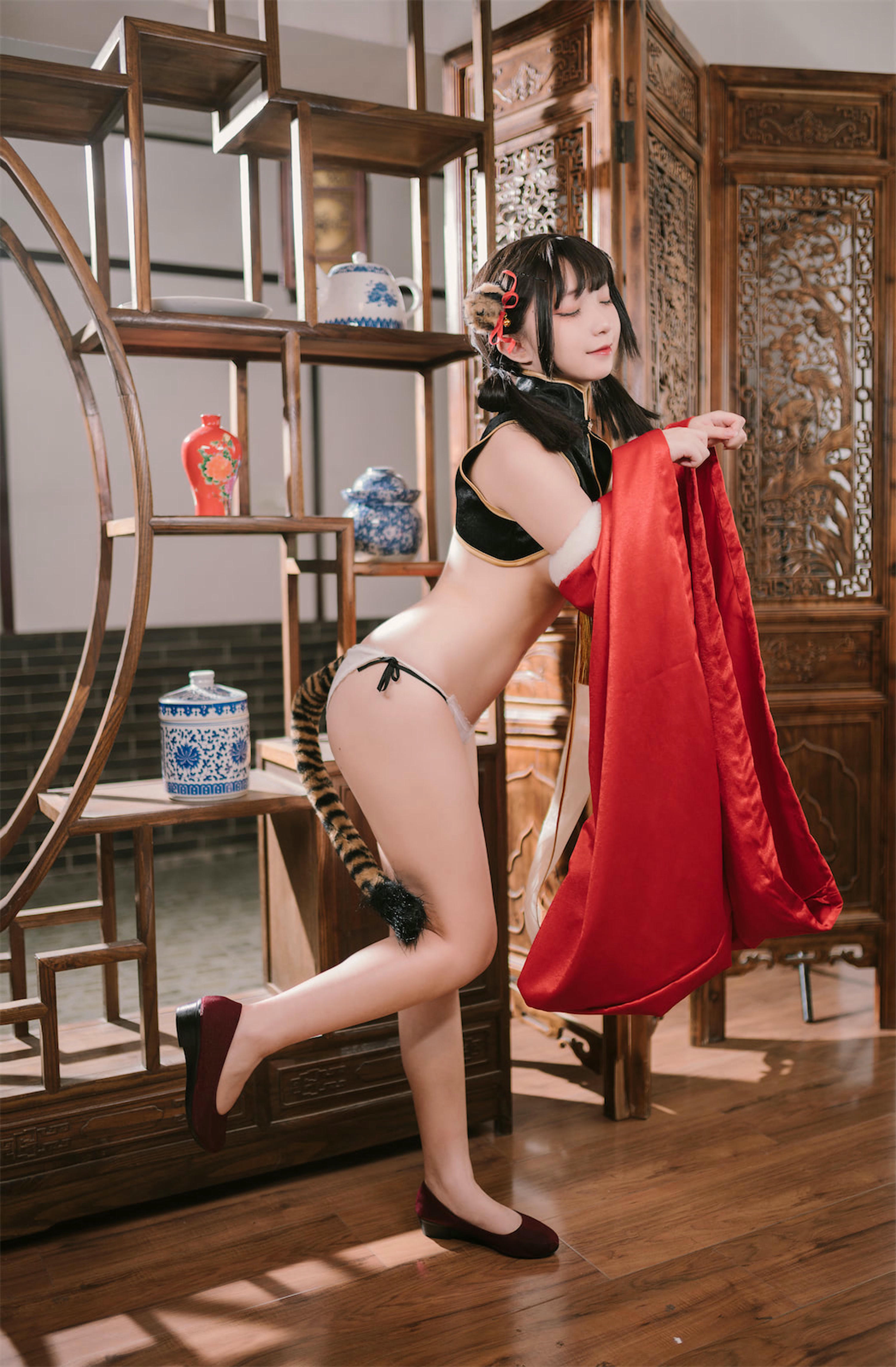 花铃Hana NO.001 虎团团 [84P-768MB]_第2集