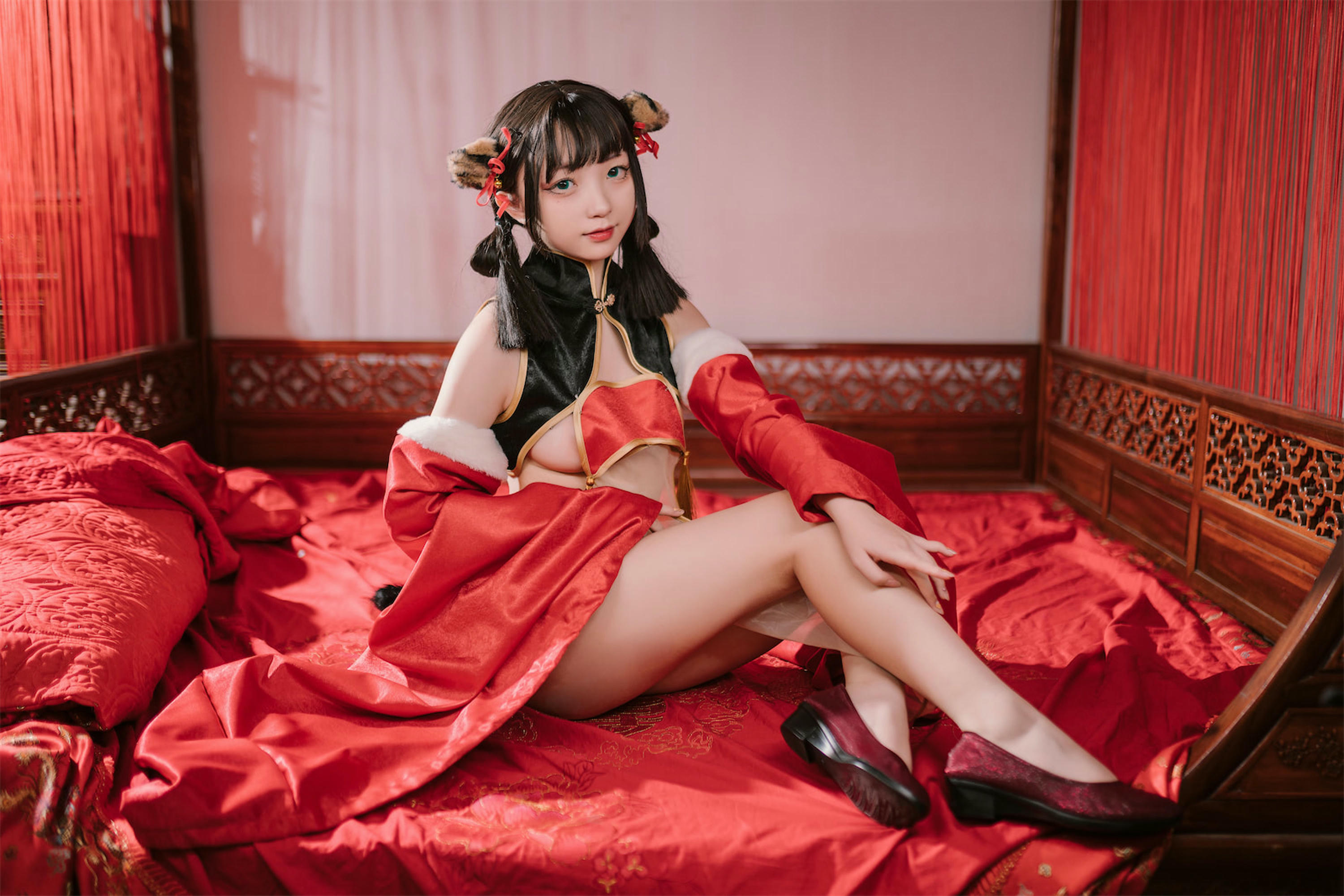 花铃Hana NO.001 虎团团 [84P-768MB]_第2集