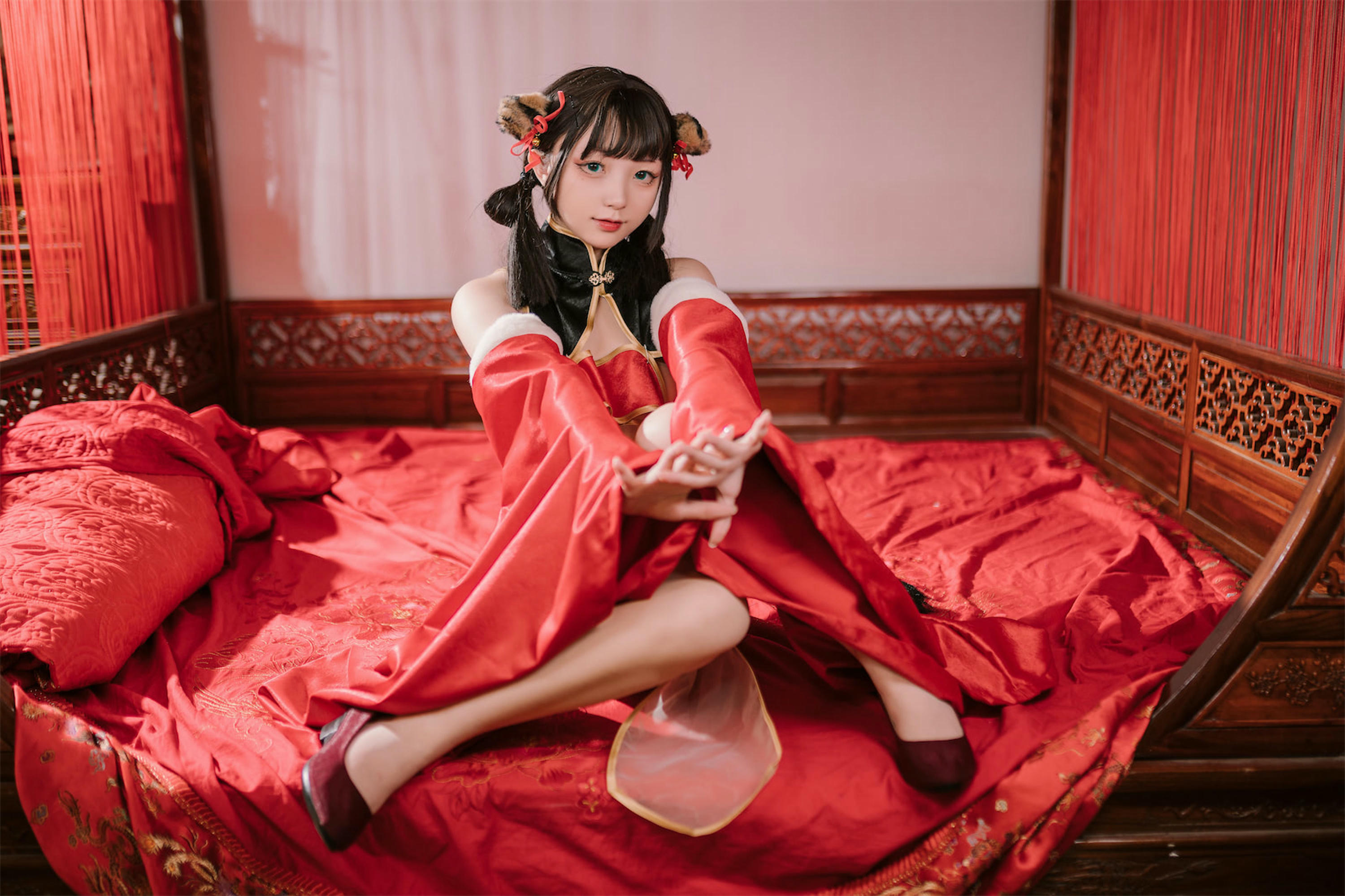 花铃Hana NO.001 虎团团 [84P-768MB]_第3集