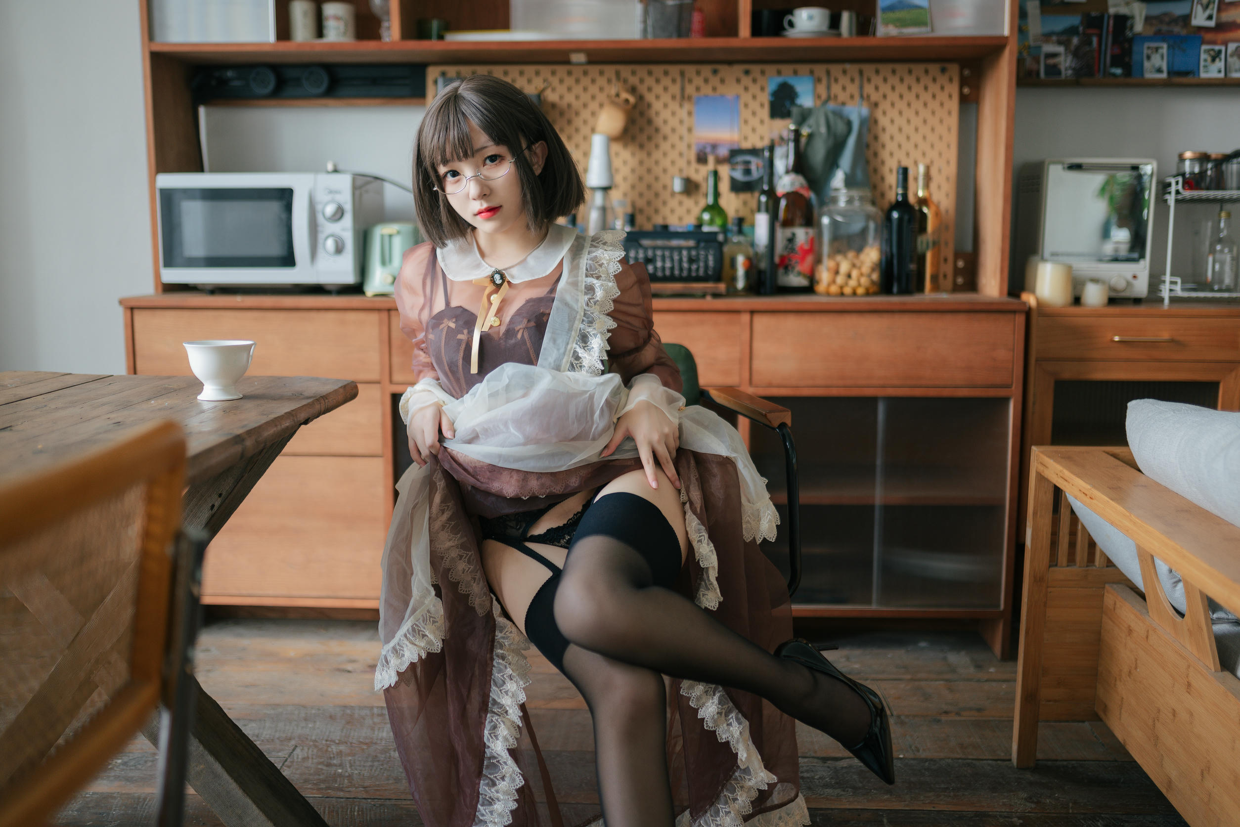 花铃Hana NO.018 透明女仆 [89P 1GB]_第2集