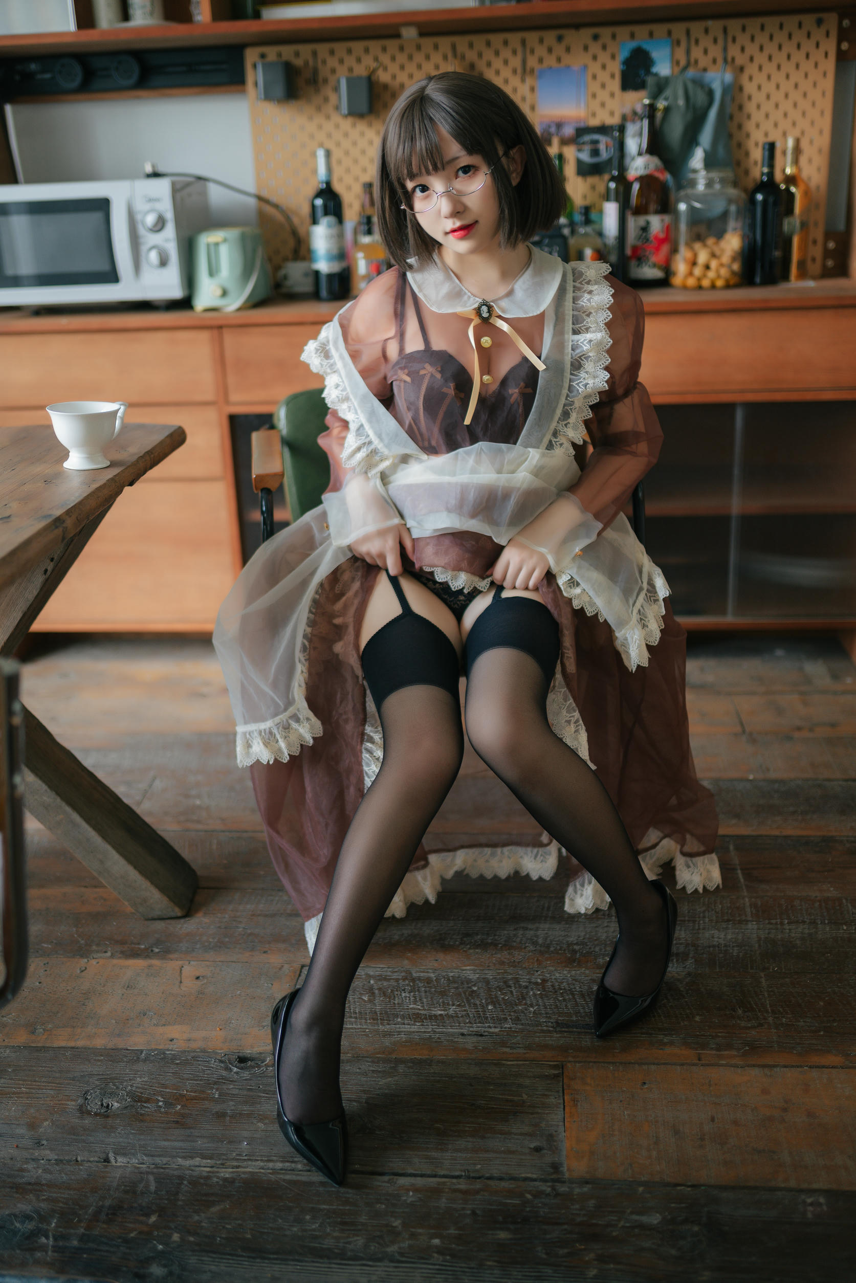 花铃Hana NO.018 透明女仆 [89P 1GB]_第3集