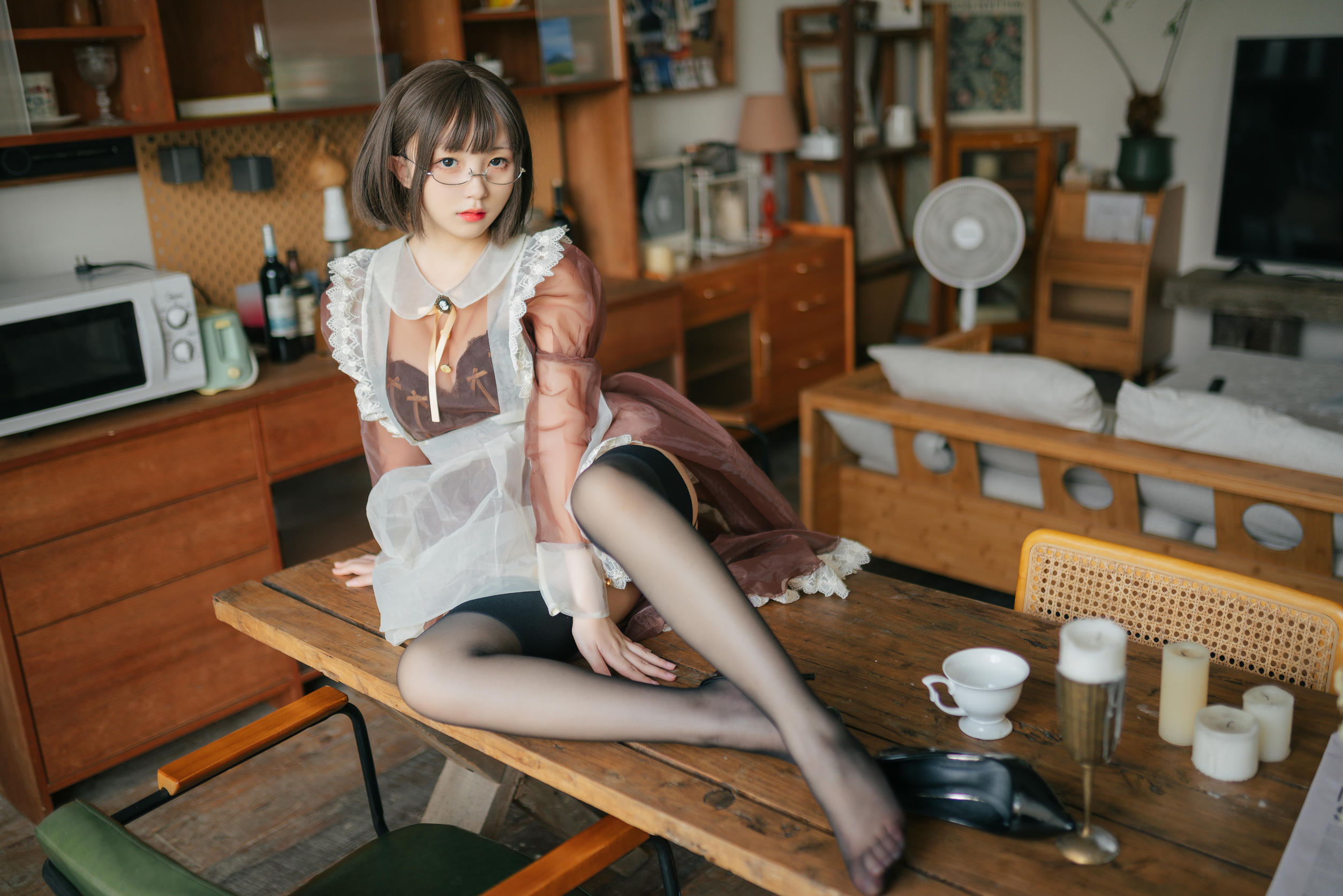 花铃Hana NO.018 透明女仆 [89P 1GB]_第3集