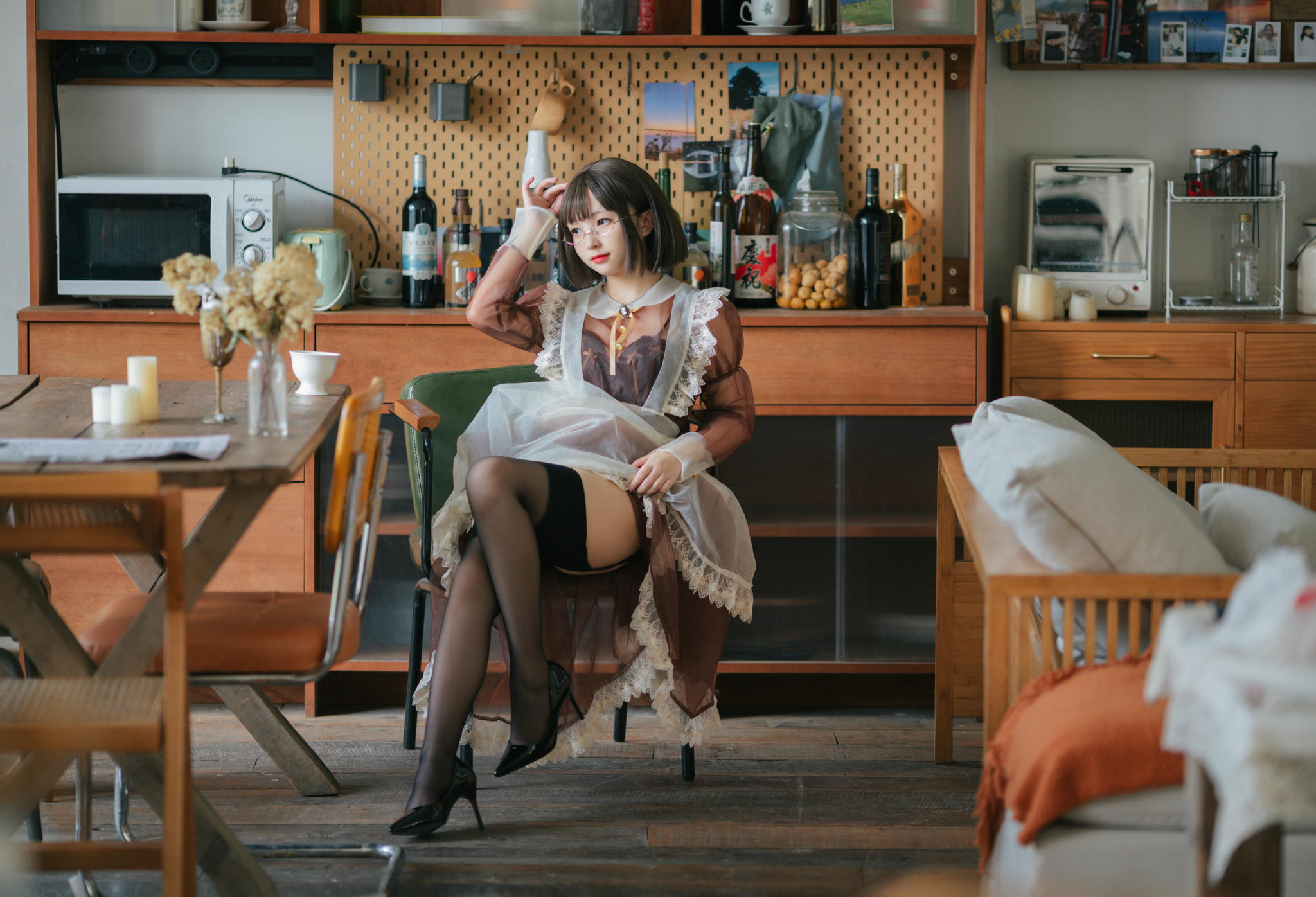 花铃Hana NO.018 透明女仆 [89P 1GB]_第3集