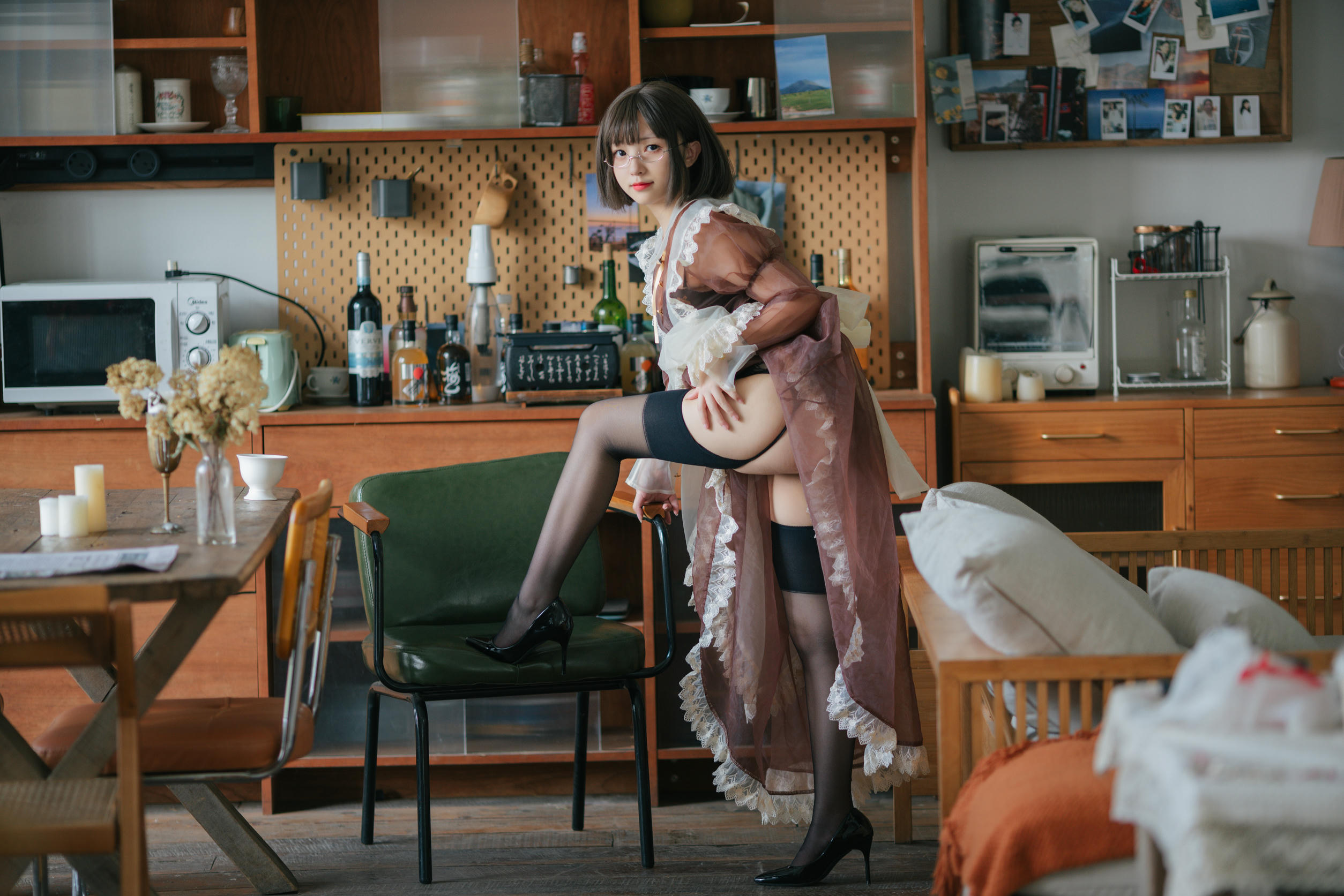 花铃Hana NO.018 透明女仆 [89P 1GB]_第3集