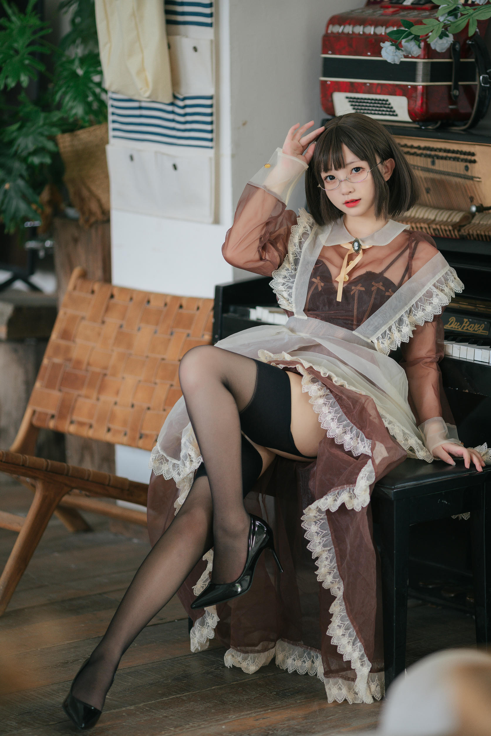 花铃Hana NO.018 透明女仆 [89P 1GB]_第3集