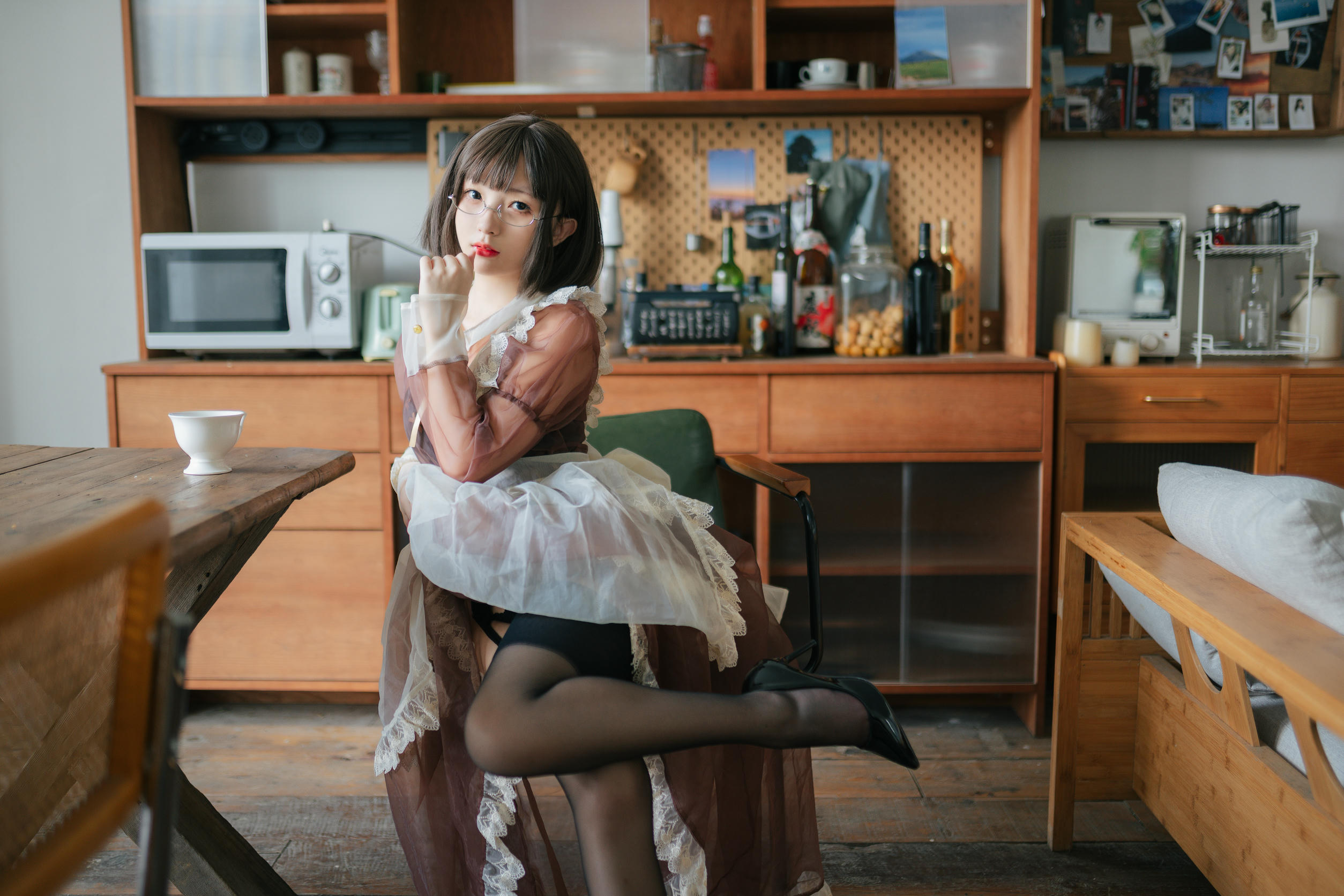 花铃Hana NO.018 透明女仆 [89P 1GB]_第3集