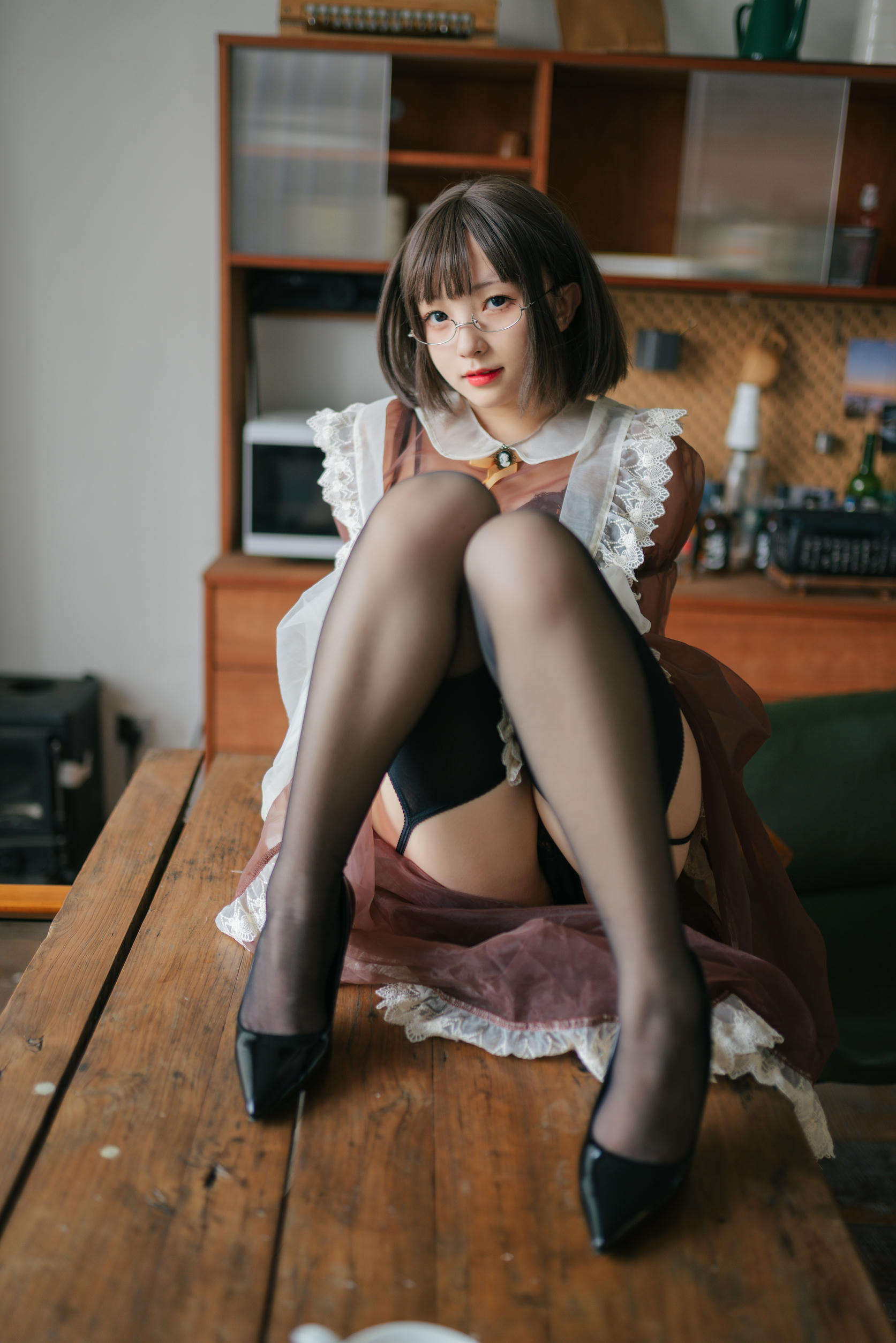 花铃Hana NO.018 透明女仆 [89P 1GB]_第3集