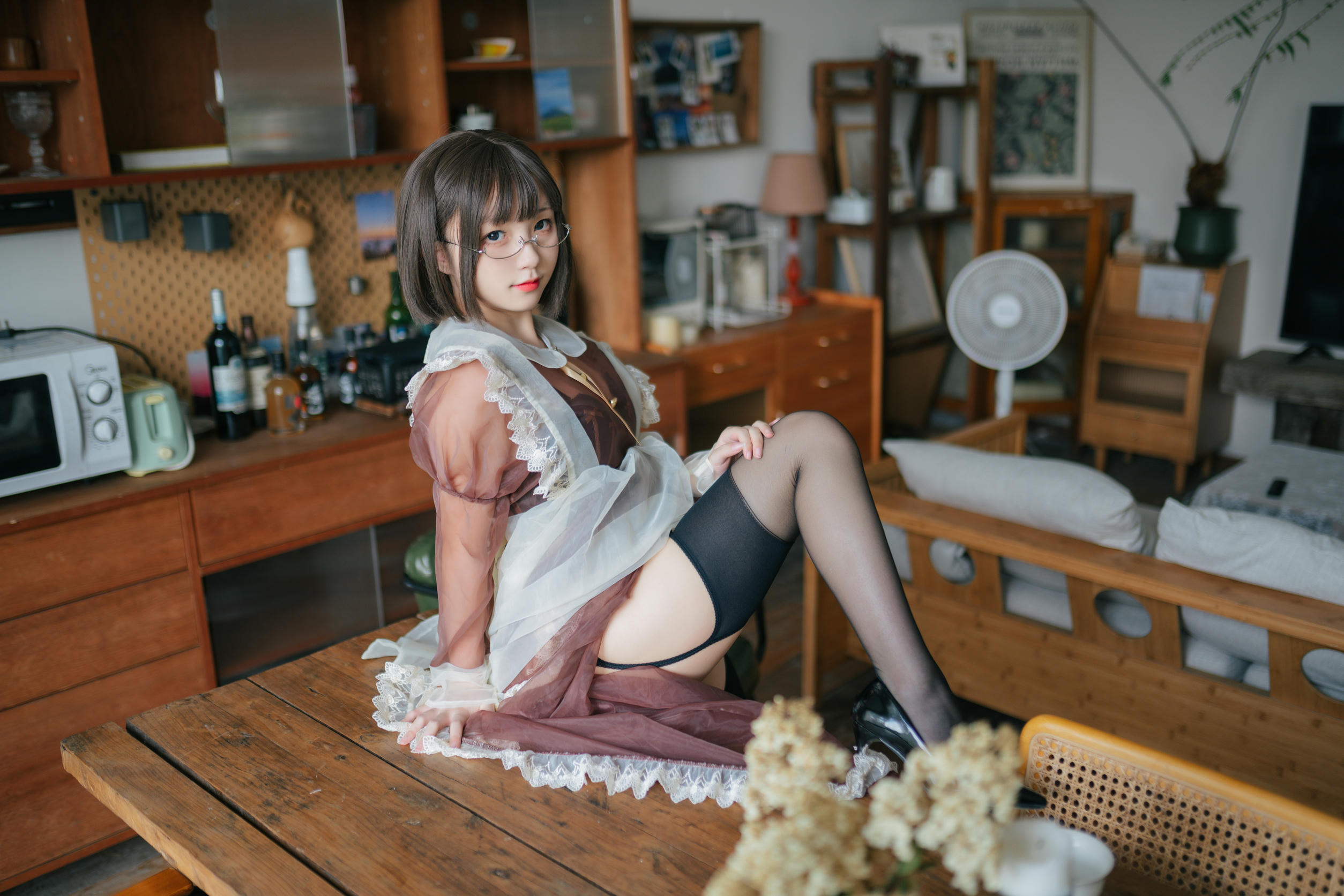 花铃Hana NO.018 透明女仆 [89P 1GB]_第4集