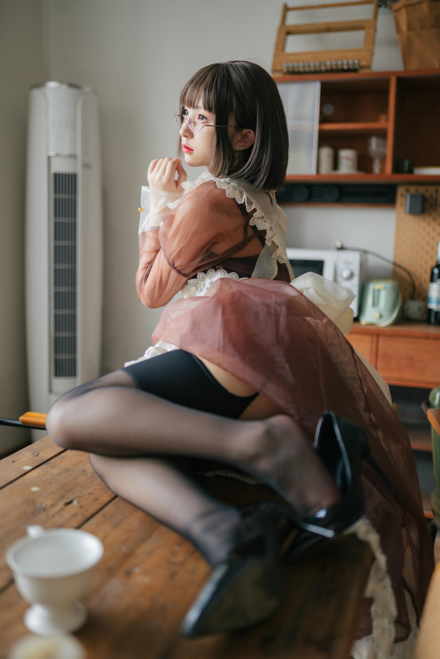 花铃Hana NO.018 透明女仆 [89P 1GB]_第1集