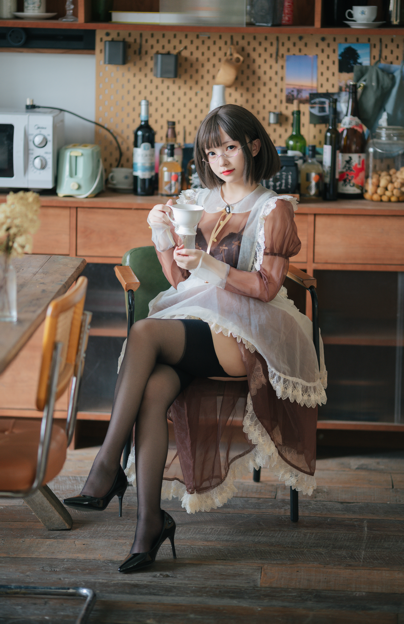 花铃Hana NO.018 透明女仆 [89P 1GB]_第4集