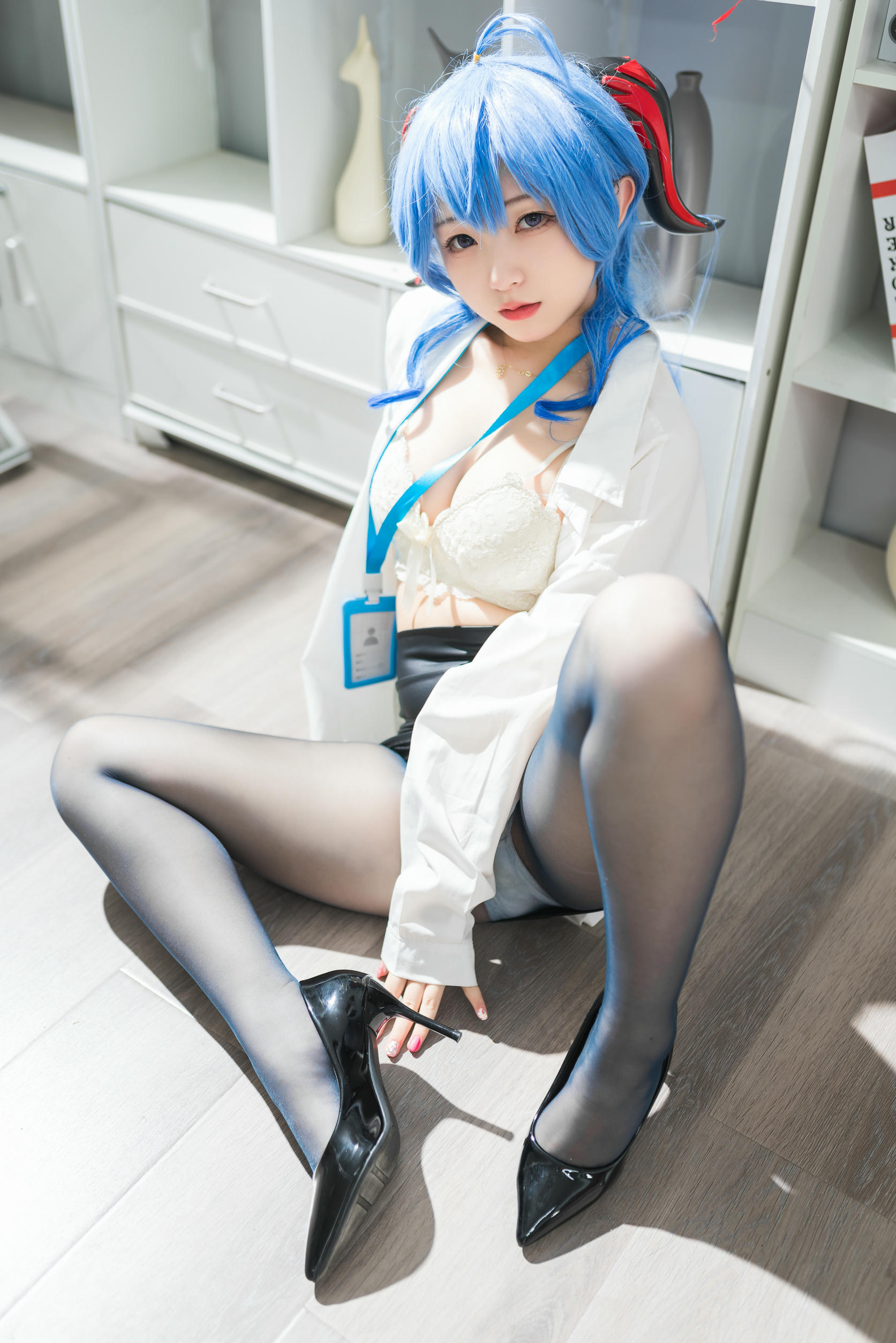 花铃Hana NO.020 甘雨秘书ol [94P-671MB]_第4集