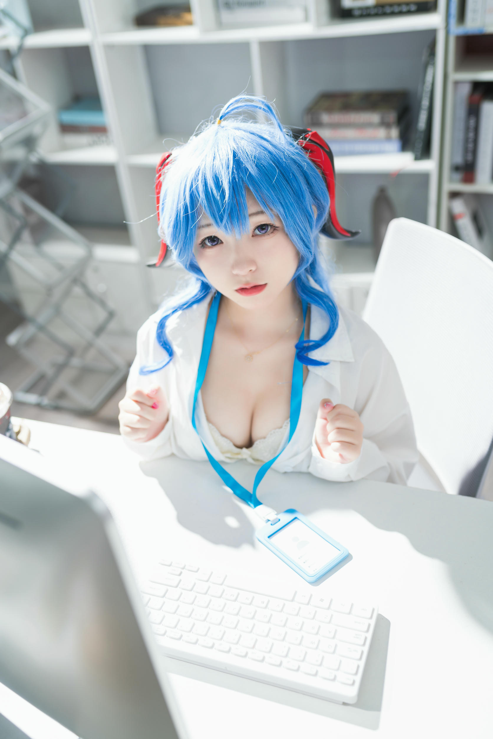 花铃Hana NO.020 甘雨秘书ol [94P-671MB]_第4集