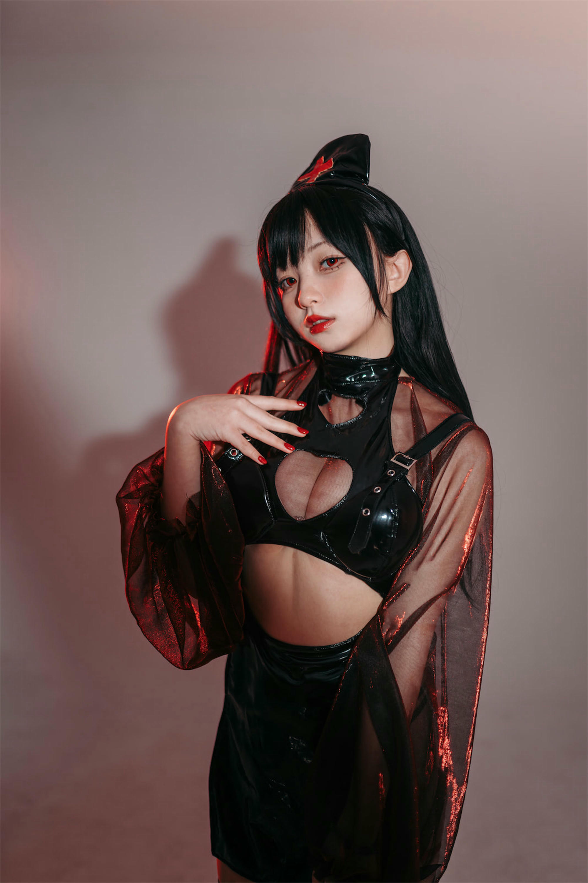 花铃Hana NO.021 猩红护士 [77P-281MB]_第3集