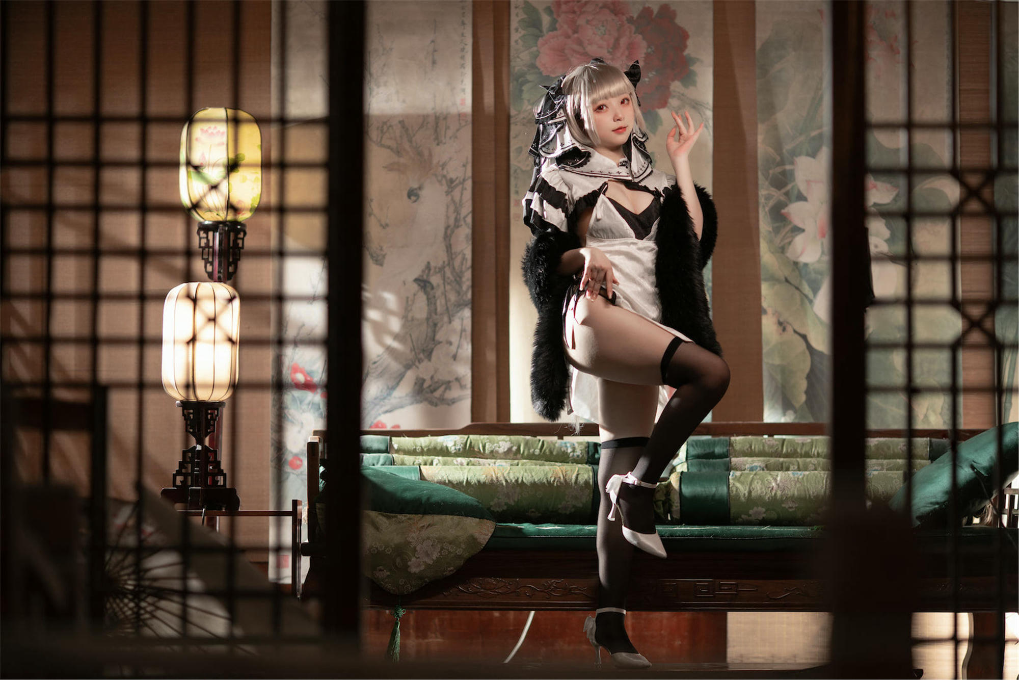 花铃Hana NO.022 可畏旗袍 [83P-425MB]_第4集