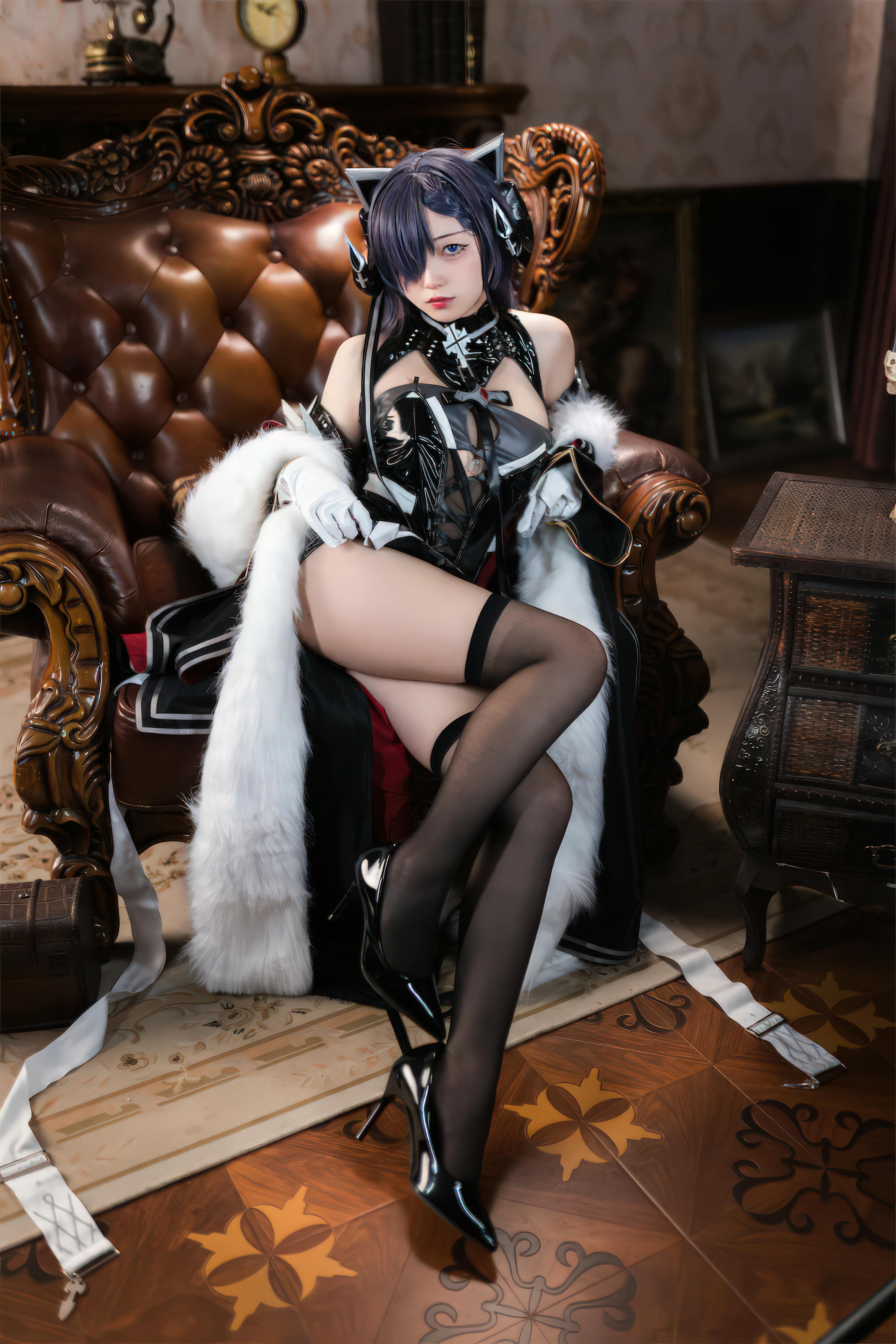 花铃Hana NO.023 碧蓝航线-奥古斯特(铁血猫猫) [45P／288MB]_第2集