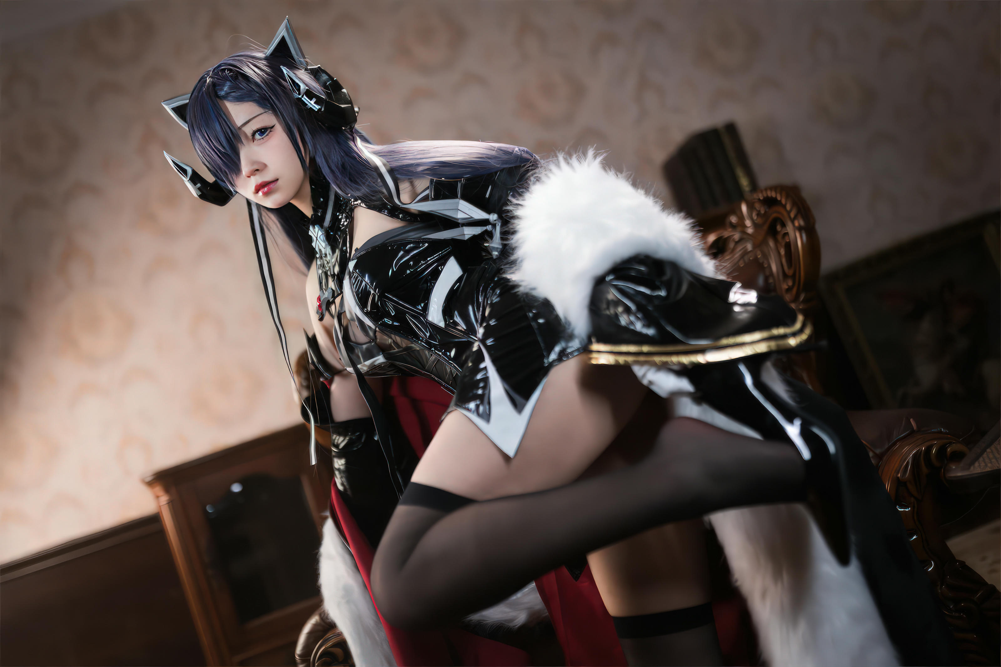 花铃Hana NO.023 碧蓝航线-奥古斯特(铁血猫猫) [45P／288MB]_第1集