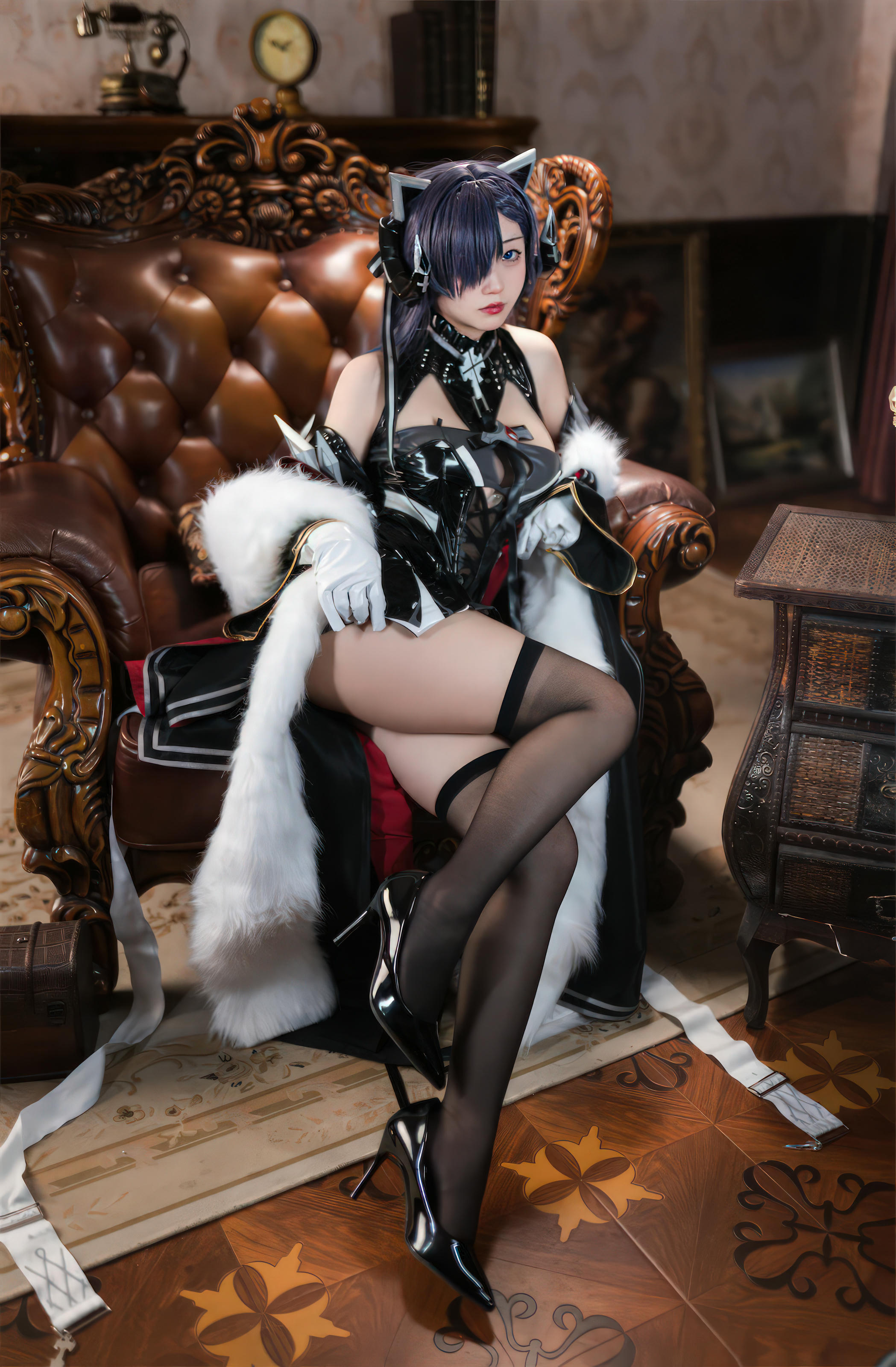 花铃Hana NO.023 碧蓝航线-奥古斯特(铁血猫猫) [45P／288MB]_第3集