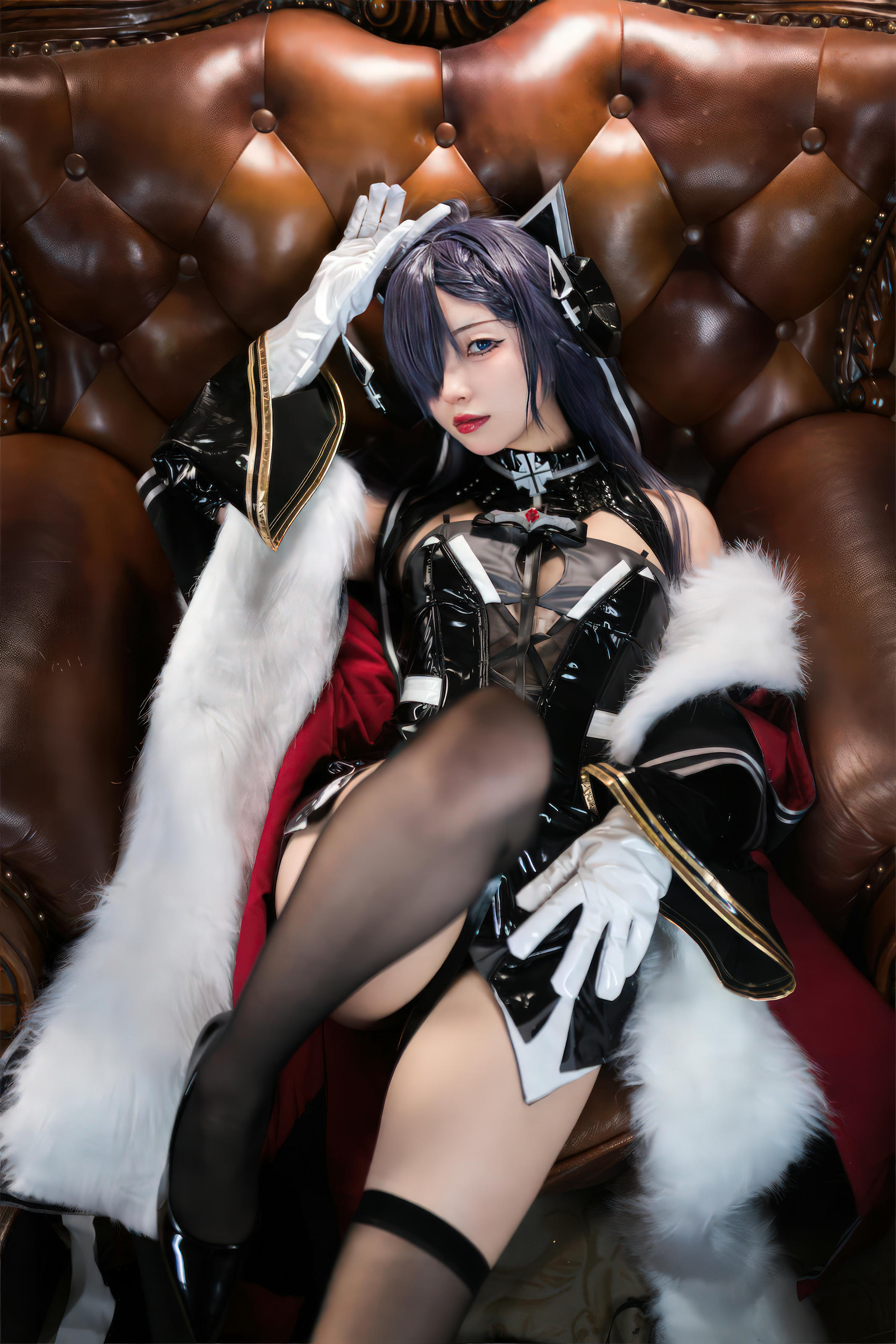 花铃Hana NO.023 碧蓝航线-奥古斯特(铁血猫猫) [45P／288MB]_第1集