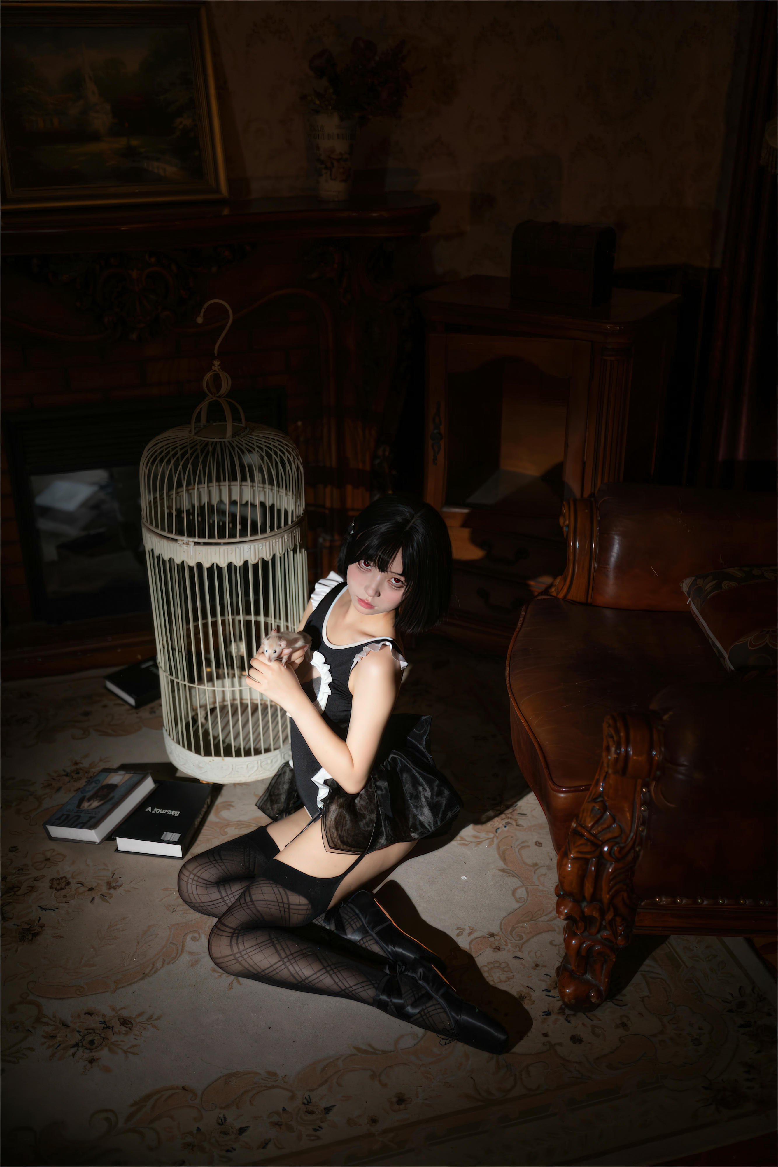 花铃Hana NO.026 马戏团芭蕾 吊带袜高叉[43P-329.5M]_第2集