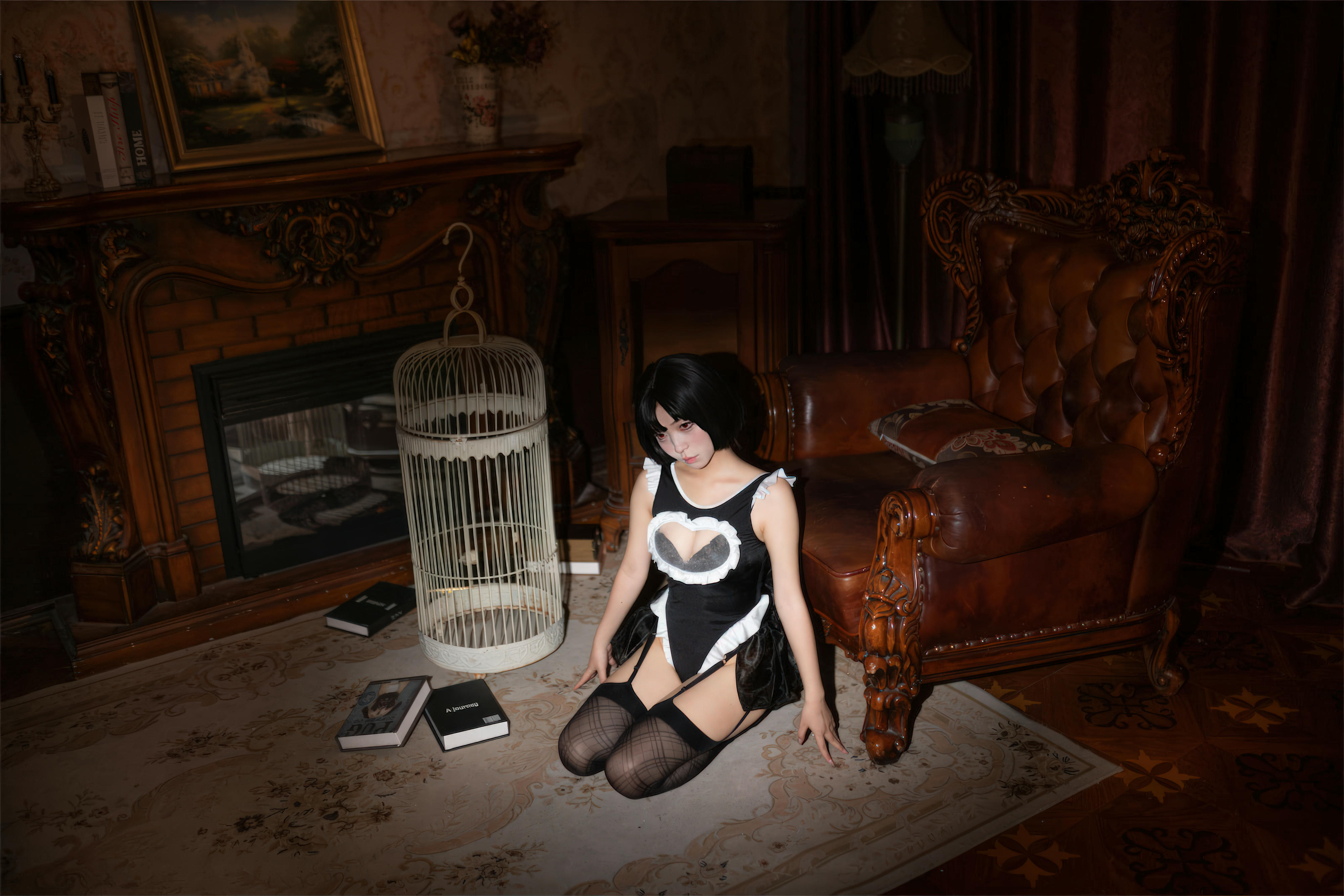 花铃Hana NO.026 马戏团芭蕾 吊带袜高叉[43P-329.5M]_第2集