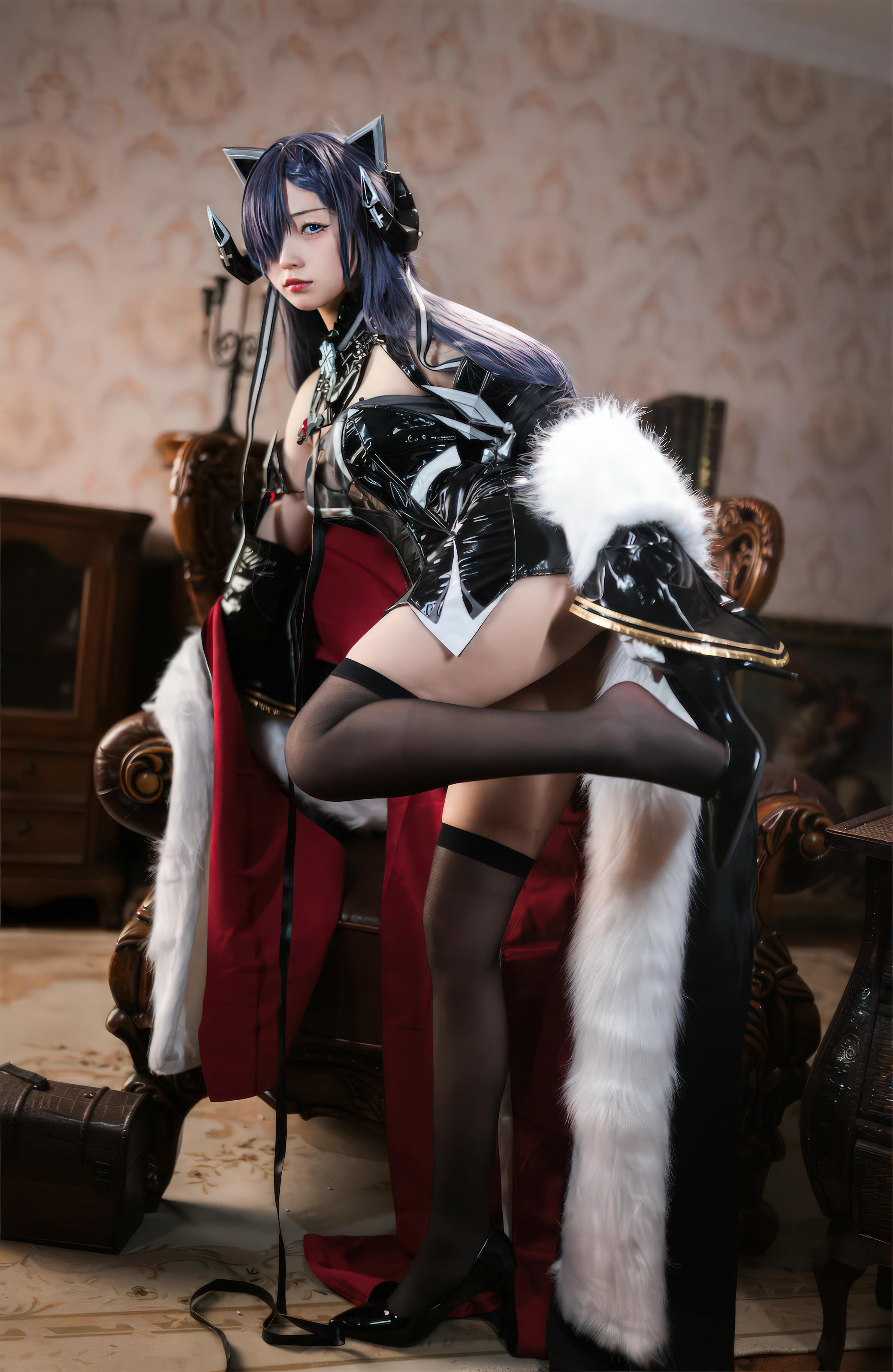 花铃Hana NO.027 碧蓝航线 奥古斯特（铁血猫猫）[45P-289MB]_第1集