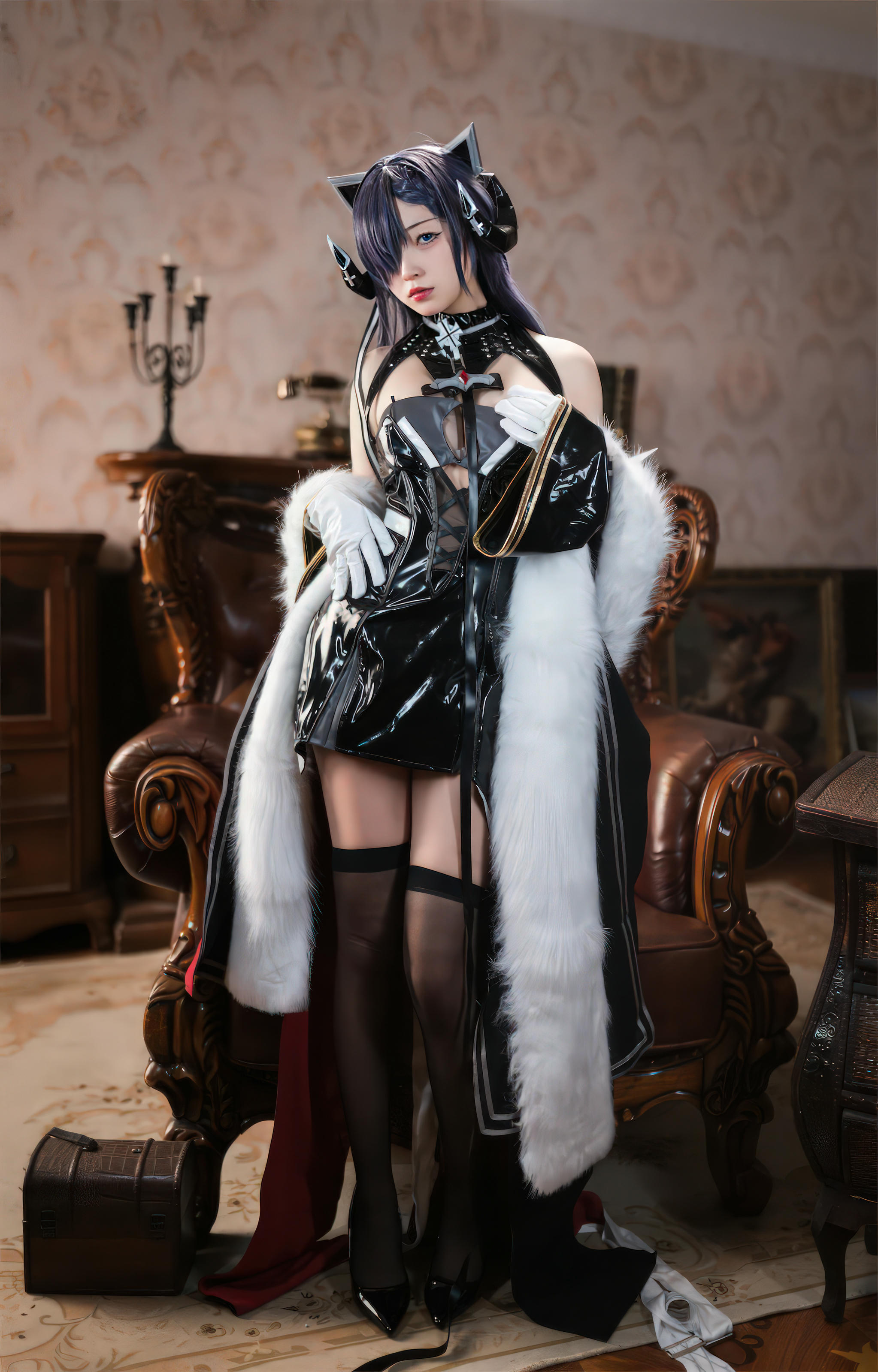 花铃Hana NO.027 碧蓝航线 奥古斯特（铁血猫猫）[45P-289MB]_第2集