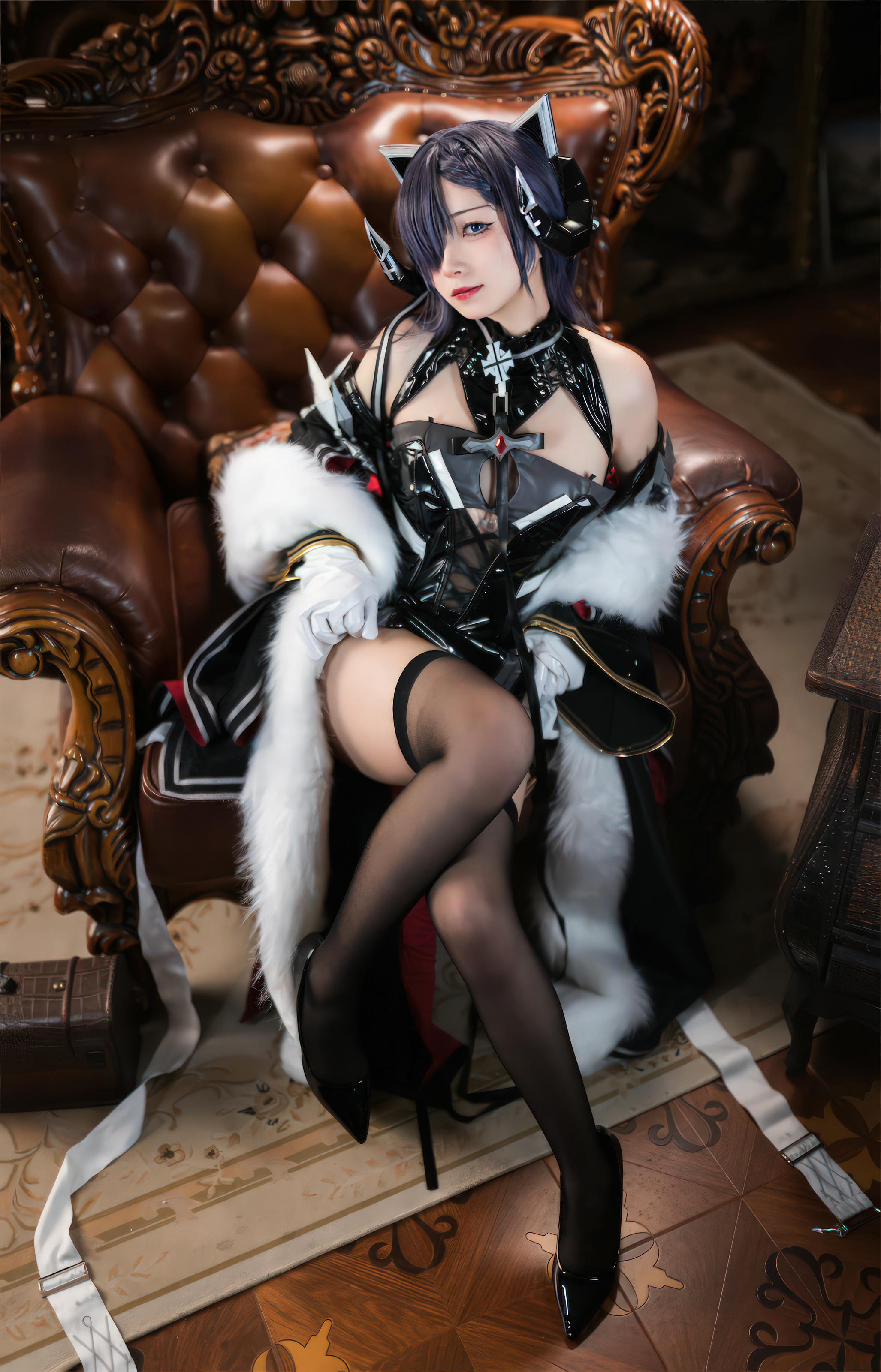 花铃Hana NO.027 碧蓝航线 奥古斯特（铁血猫猫）[45P-289MB]_第2集