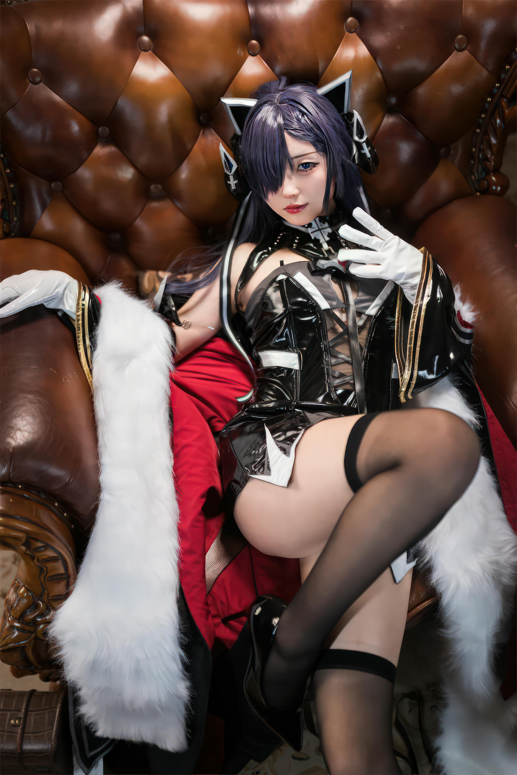 花铃Hana NO.027 碧蓝航线 奥古斯特（铁血猫猫）[45P-289MB]_第1集