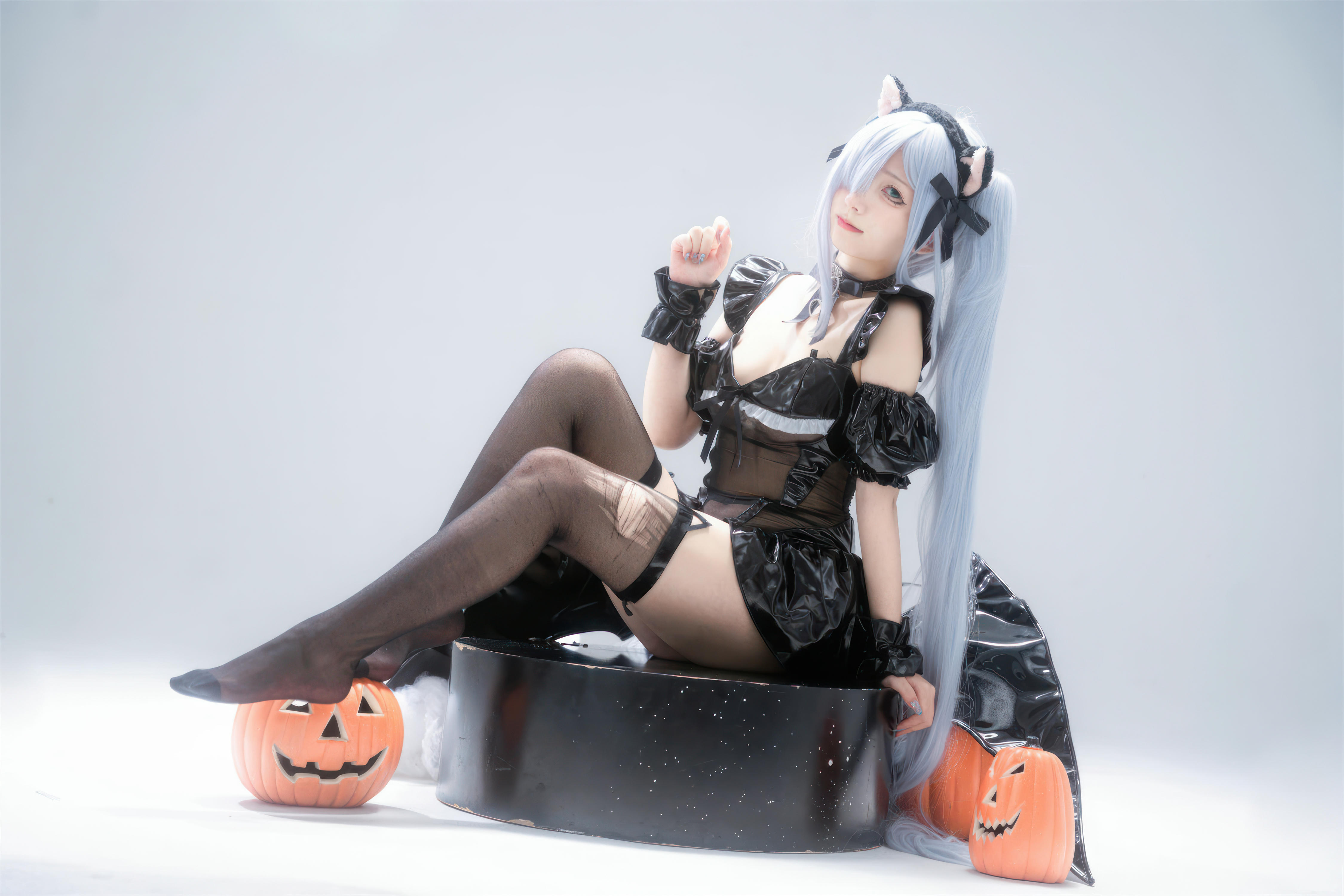 花铃Hana NO.036 雅努斯 喵喵惊悚夜 [44P 207MB]_第1集