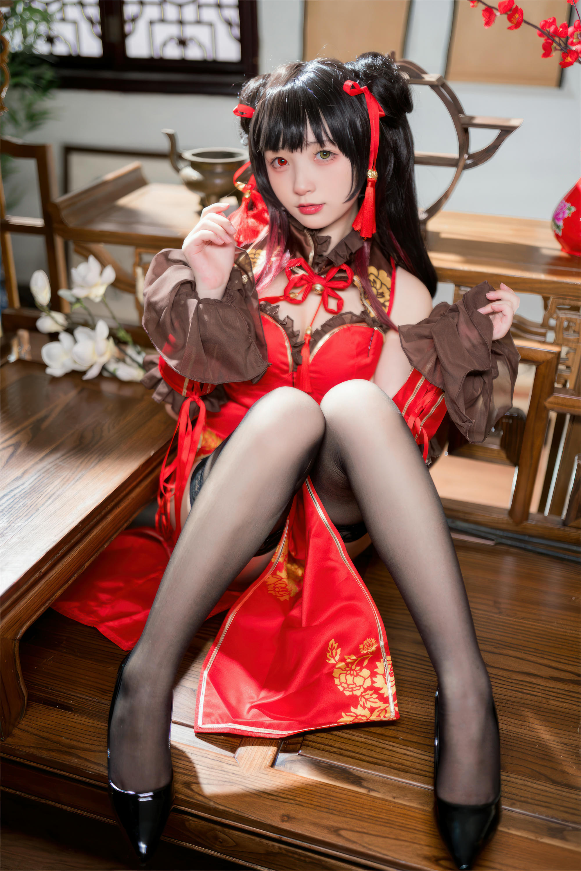 花铃Hana NO.037 时崎狂三旗袍[66P-521.2M]_第1集