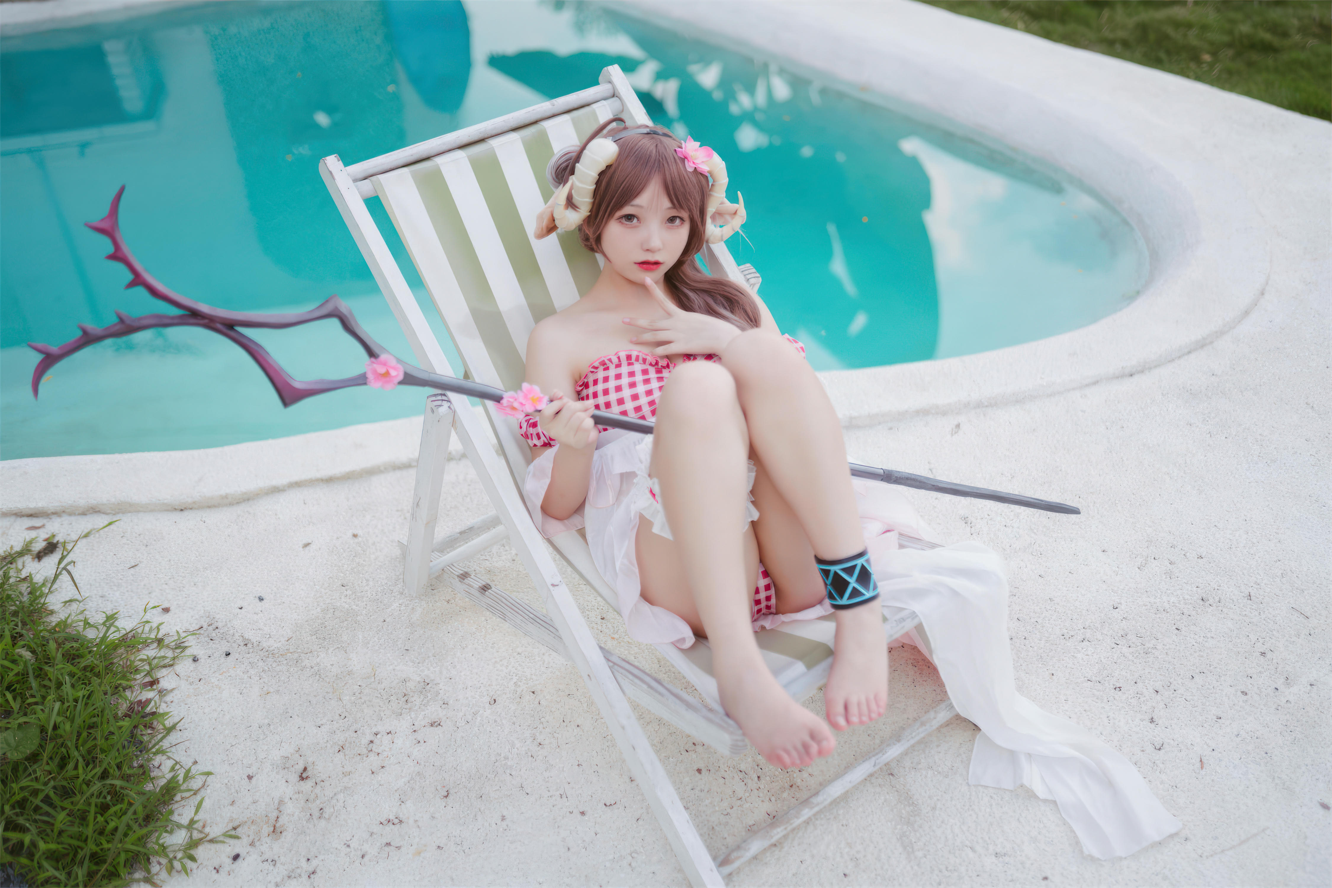 花铃Hana NO.043 小羊夏卉 [34P 260MB]_第1集