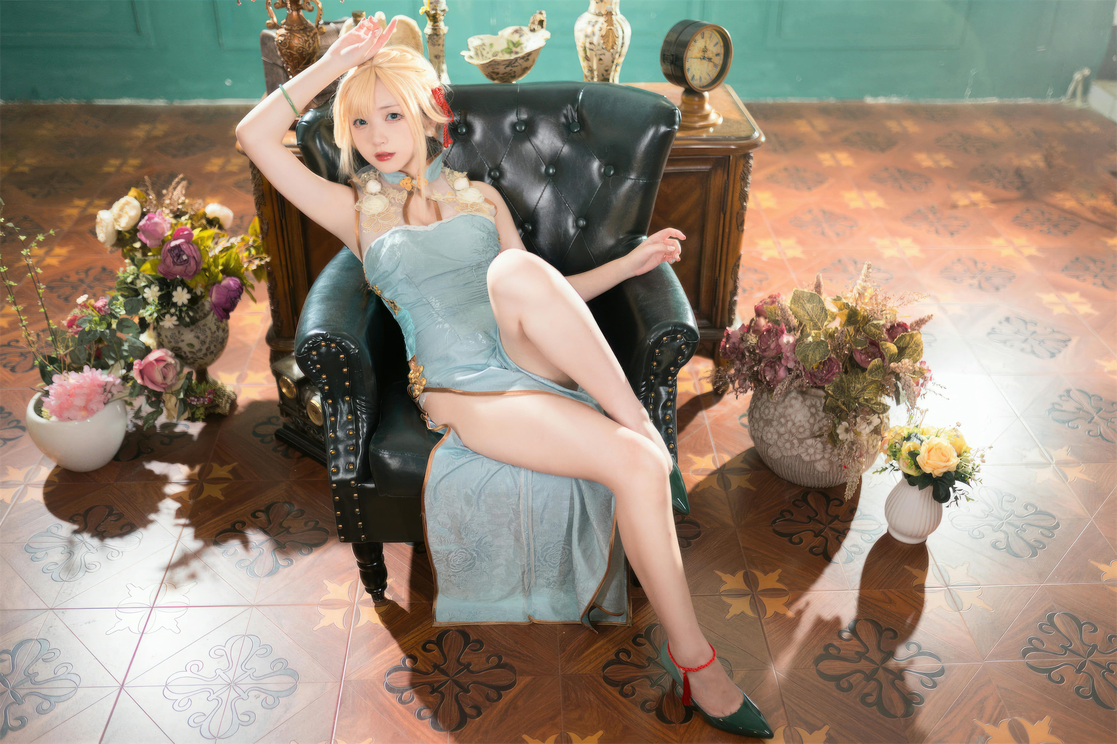 花铃Hana NO.044 G36玉瓯立旗袍 [88P 693MB]_第1集