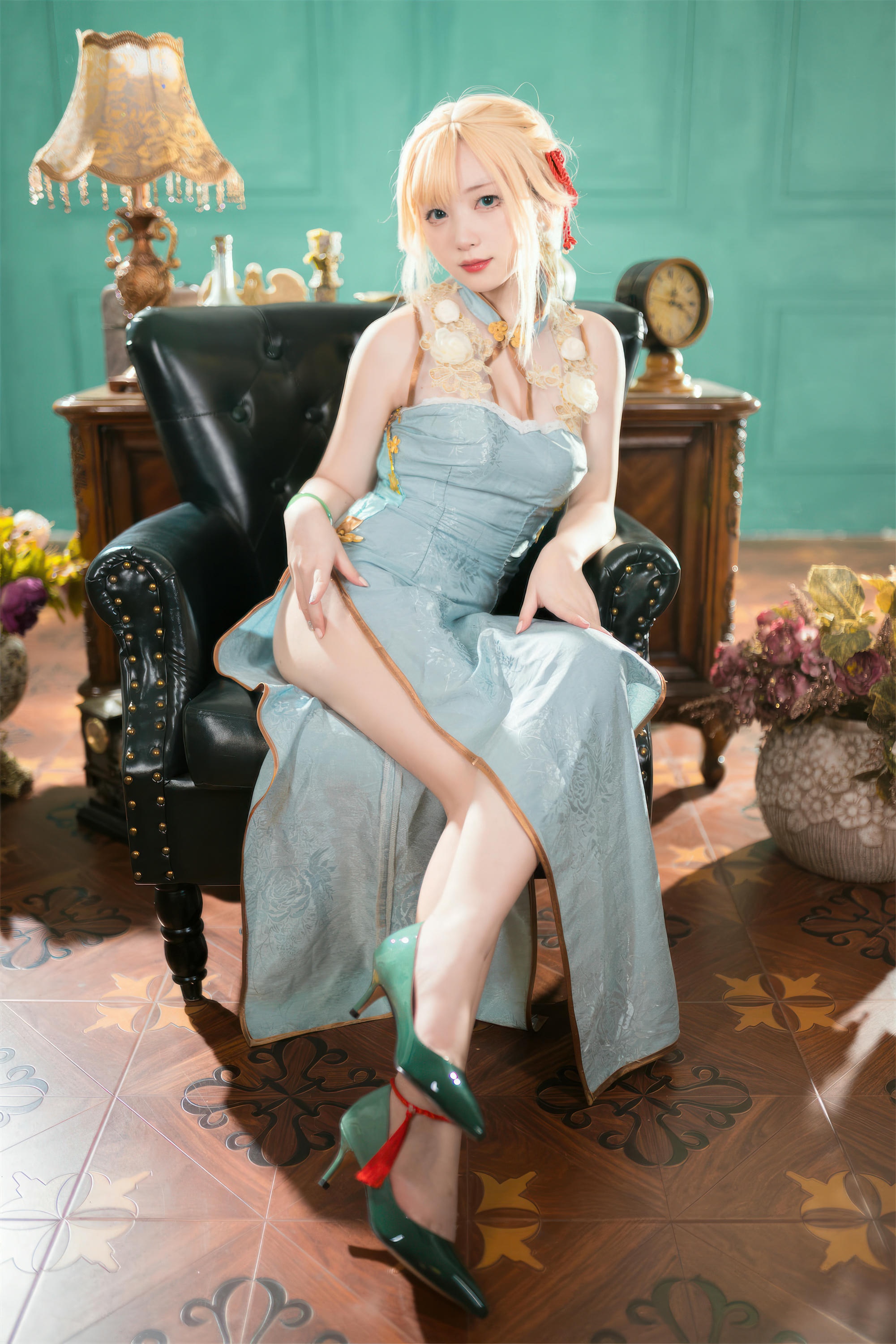 花铃Hana NO.044 G36玉瓯立旗袍 [88P 693MB]_第2集