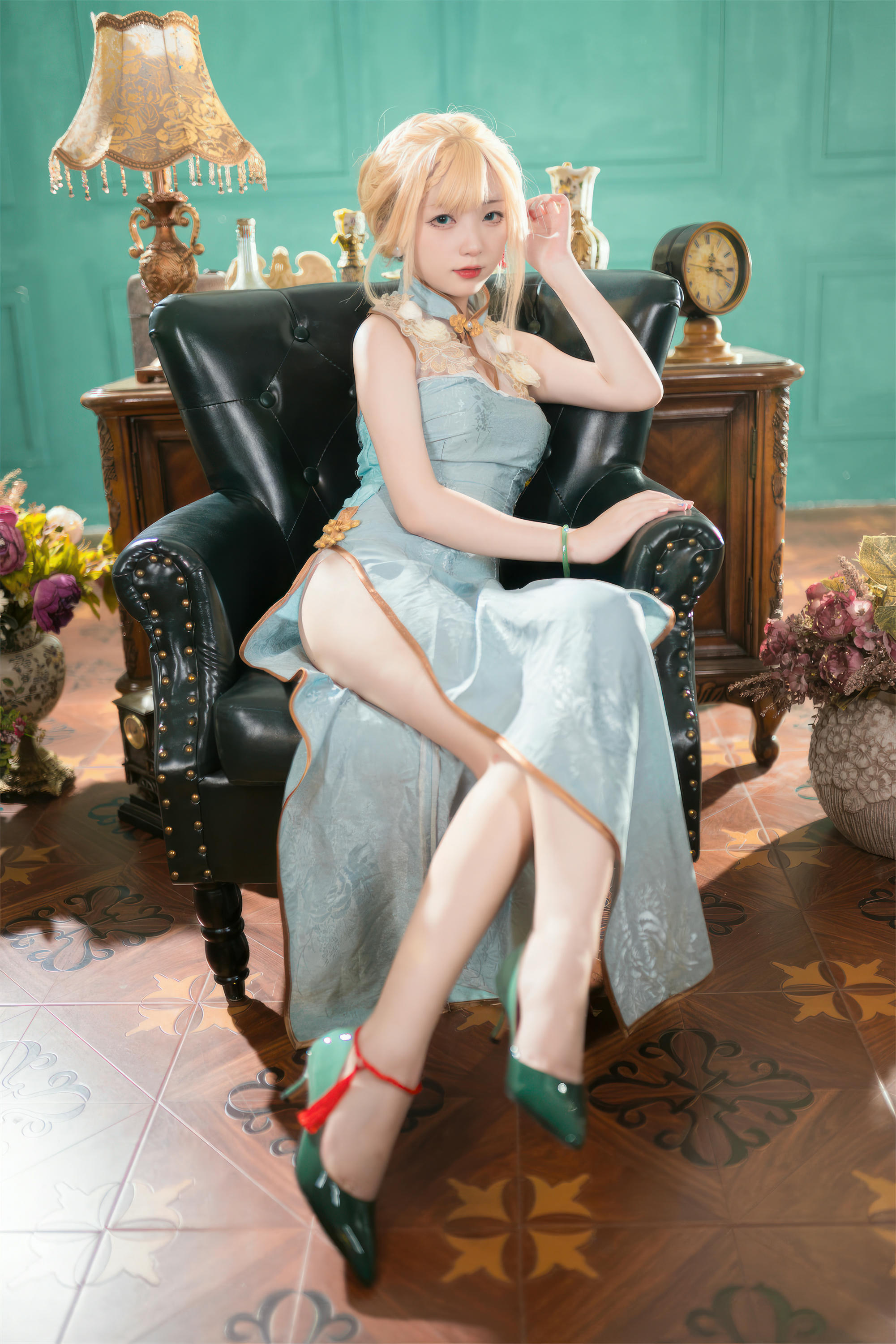 花铃Hana NO.044 G36玉瓯立旗袍 [88P 693MB]_第2集