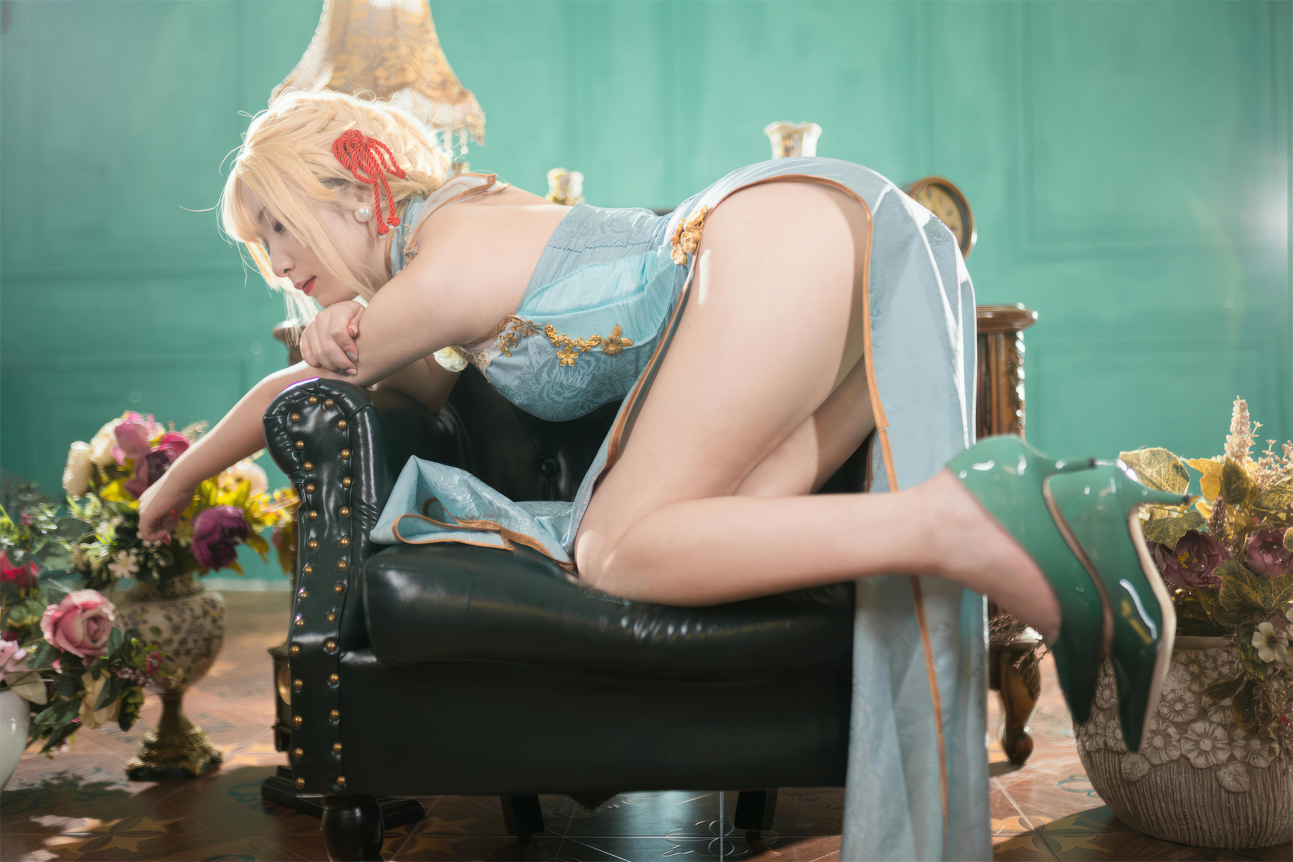 花铃Hana NO.044 G36玉瓯立旗袍 [88P 693MB]_第3集