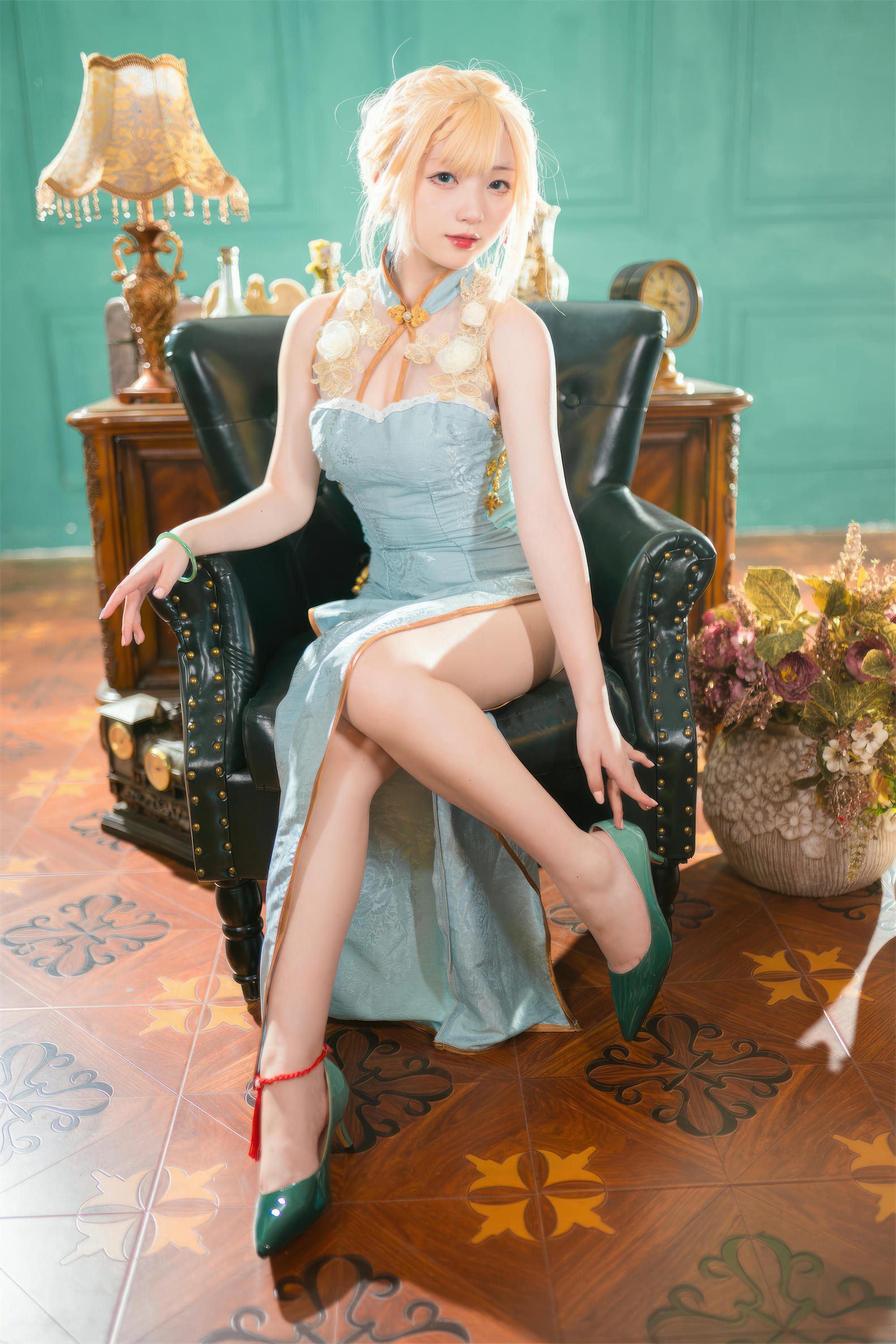 花铃Hana NO.044 G36玉瓯立旗袍 [88P 693MB]_第4集