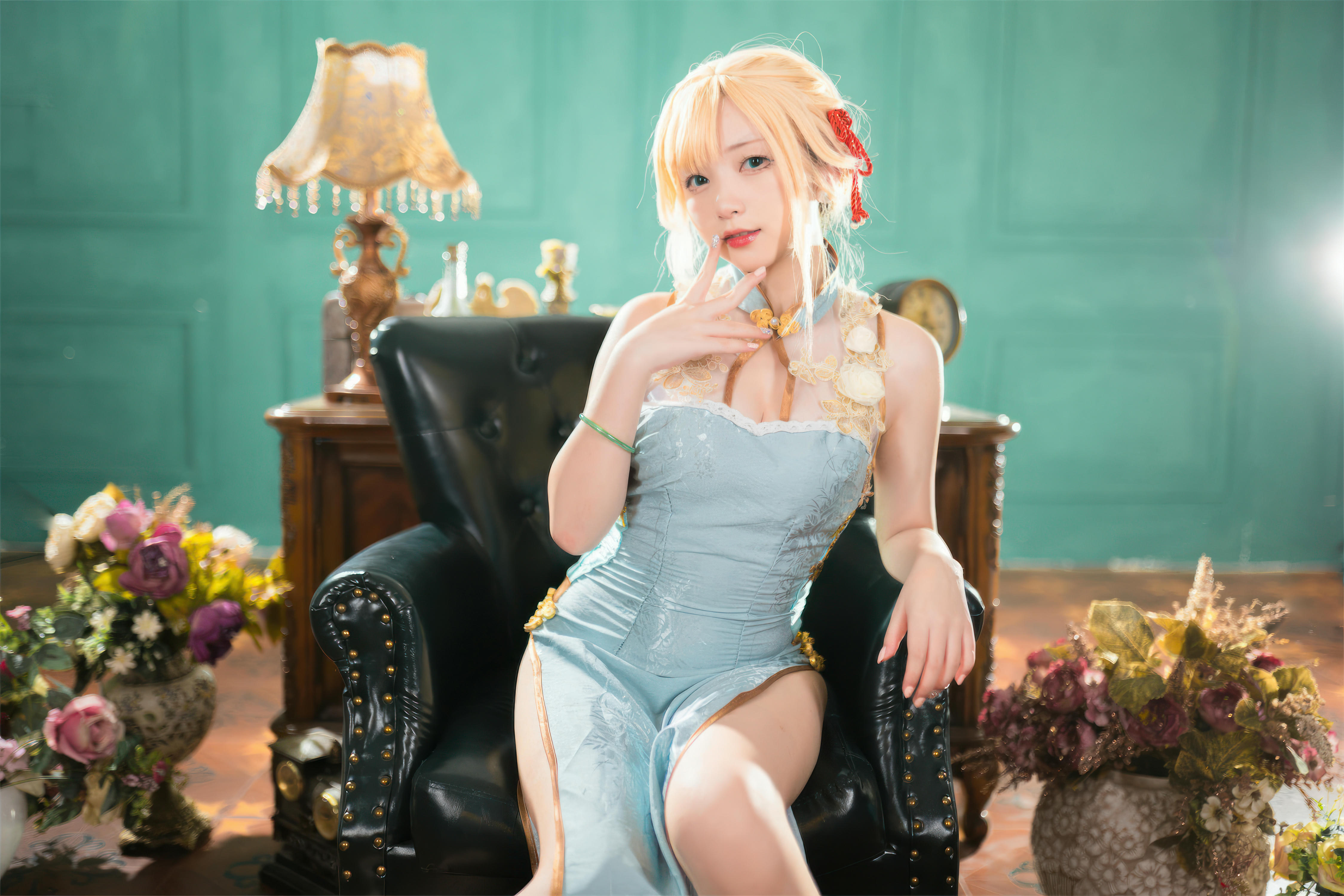 花铃Hana NO.044 G36玉瓯立旗袍 [88P 693MB]_第4集