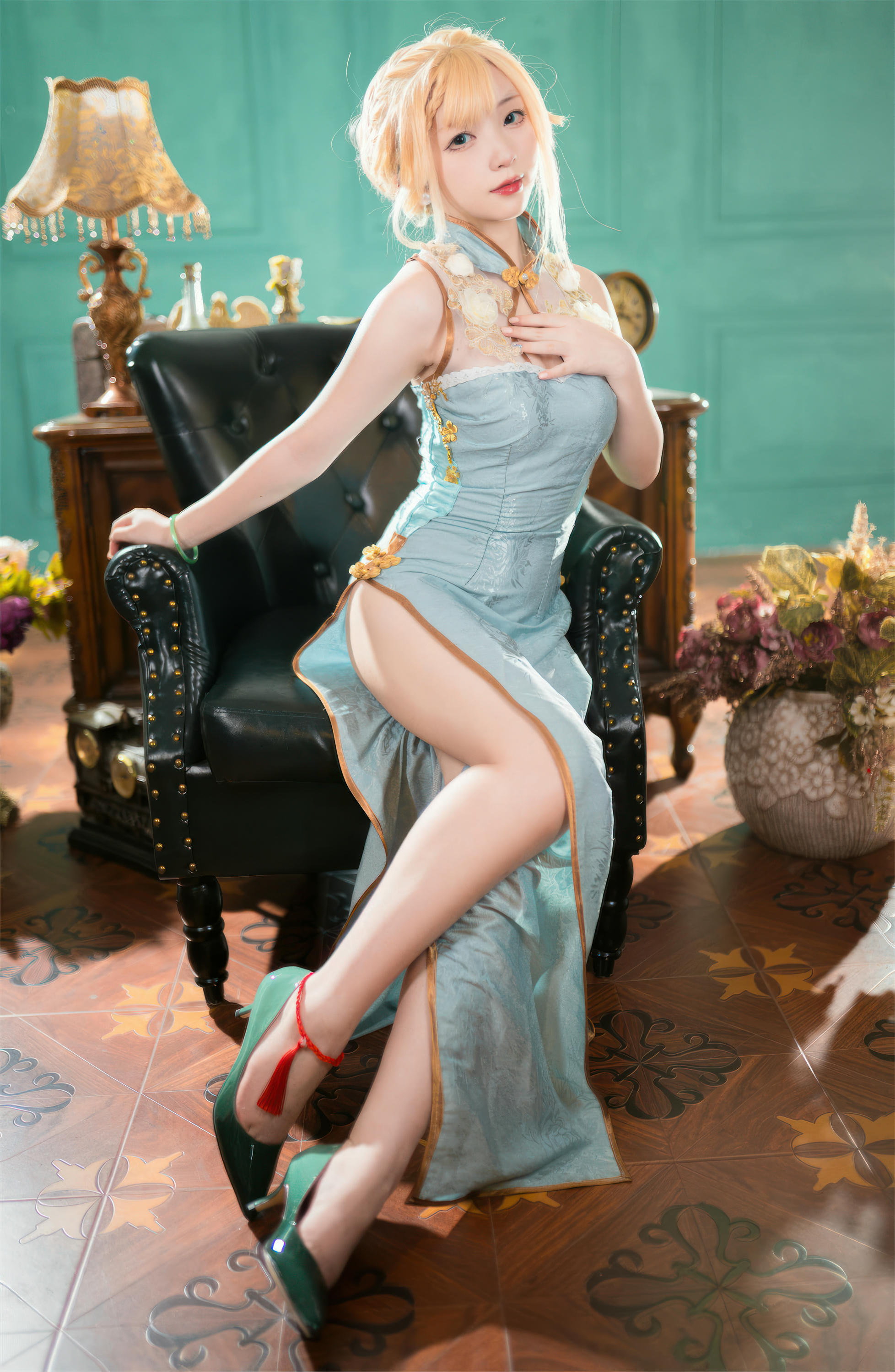 花铃Hana NO.044 G36玉瓯立旗袍 [88P 693MB]_第4集