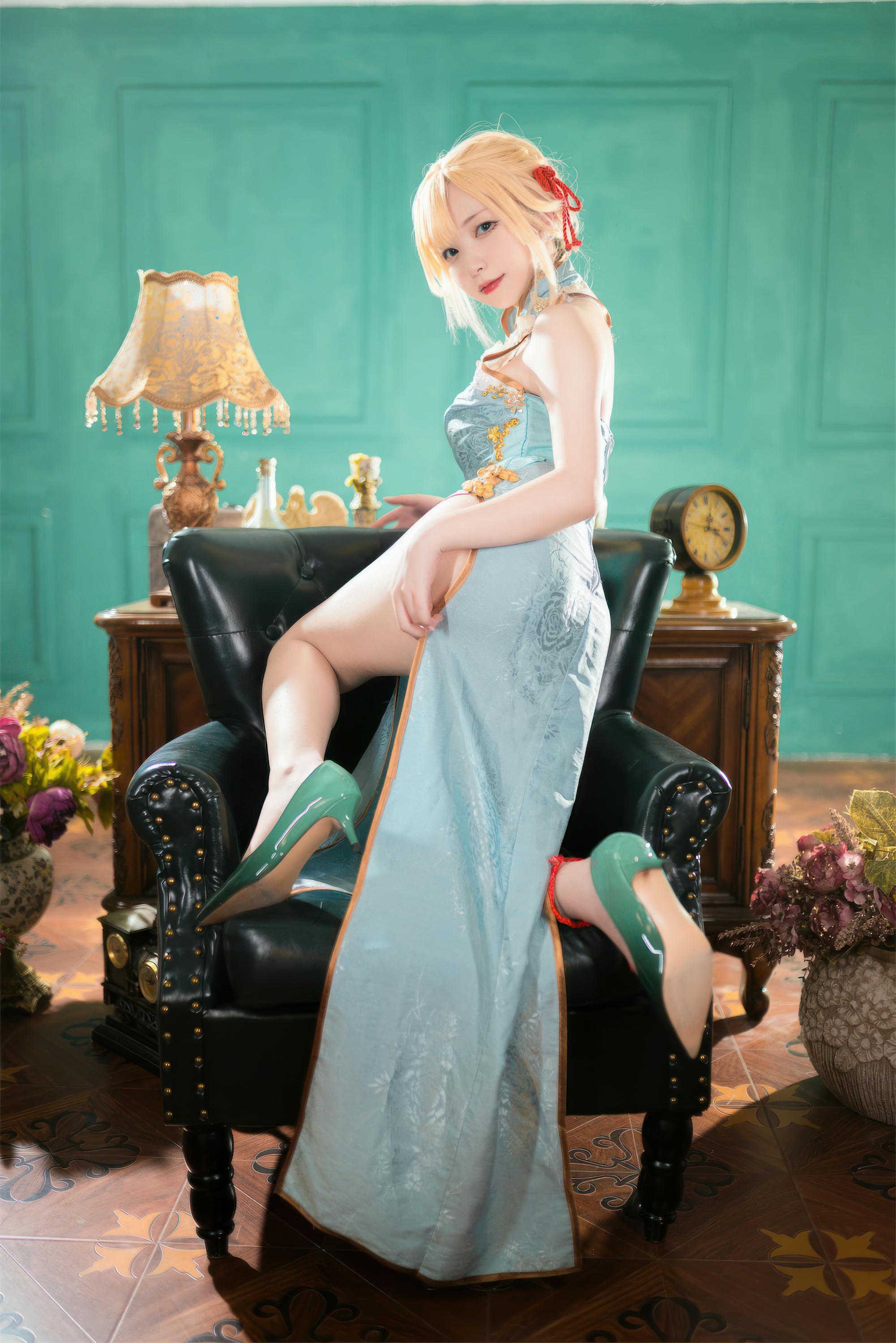 花铃Hana NO.044 G36玉瓯立旗袍 [88P 693MB]_第4集