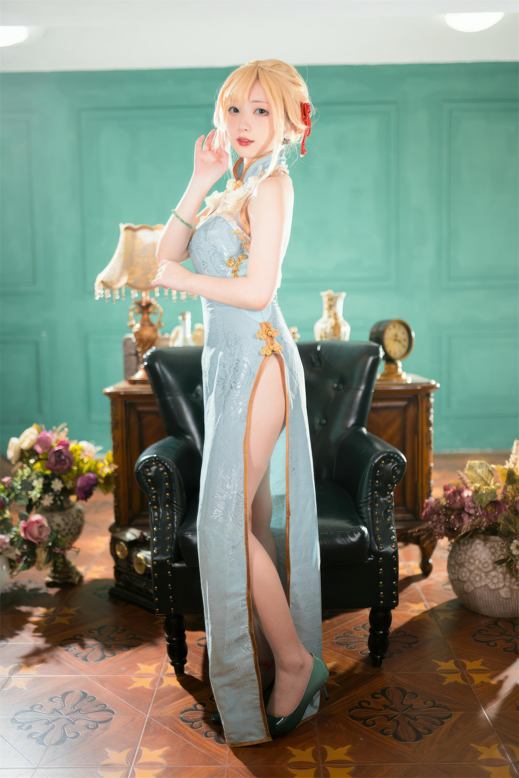 花铃Hana NO.044 G36玉瓯立旗袍 [88P 693MB]_第1集